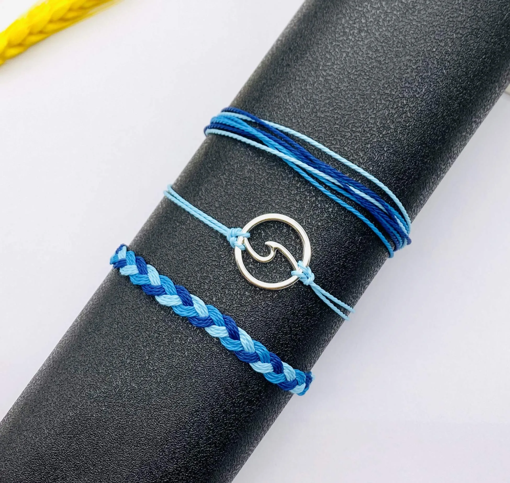 14 Pieces Wave Strand Anklet Bracelets Set,Handmade Cute Sunflower Bracelets Adjustable Braided Rope Bracelet Bohemian Beach Friendship Jewelry Gifts lively maple set