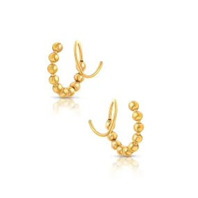 Annie Spiral Beaded Earring