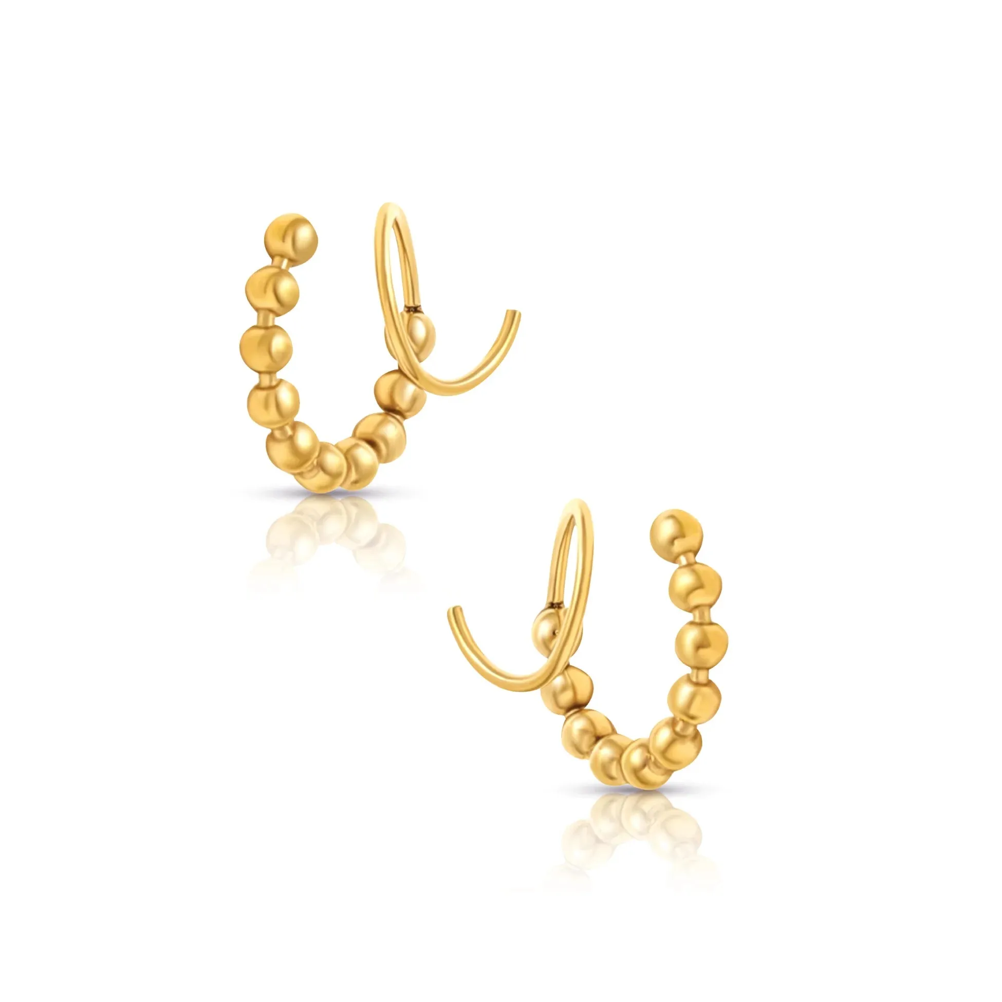 Annie Spiral Beaded Earring
