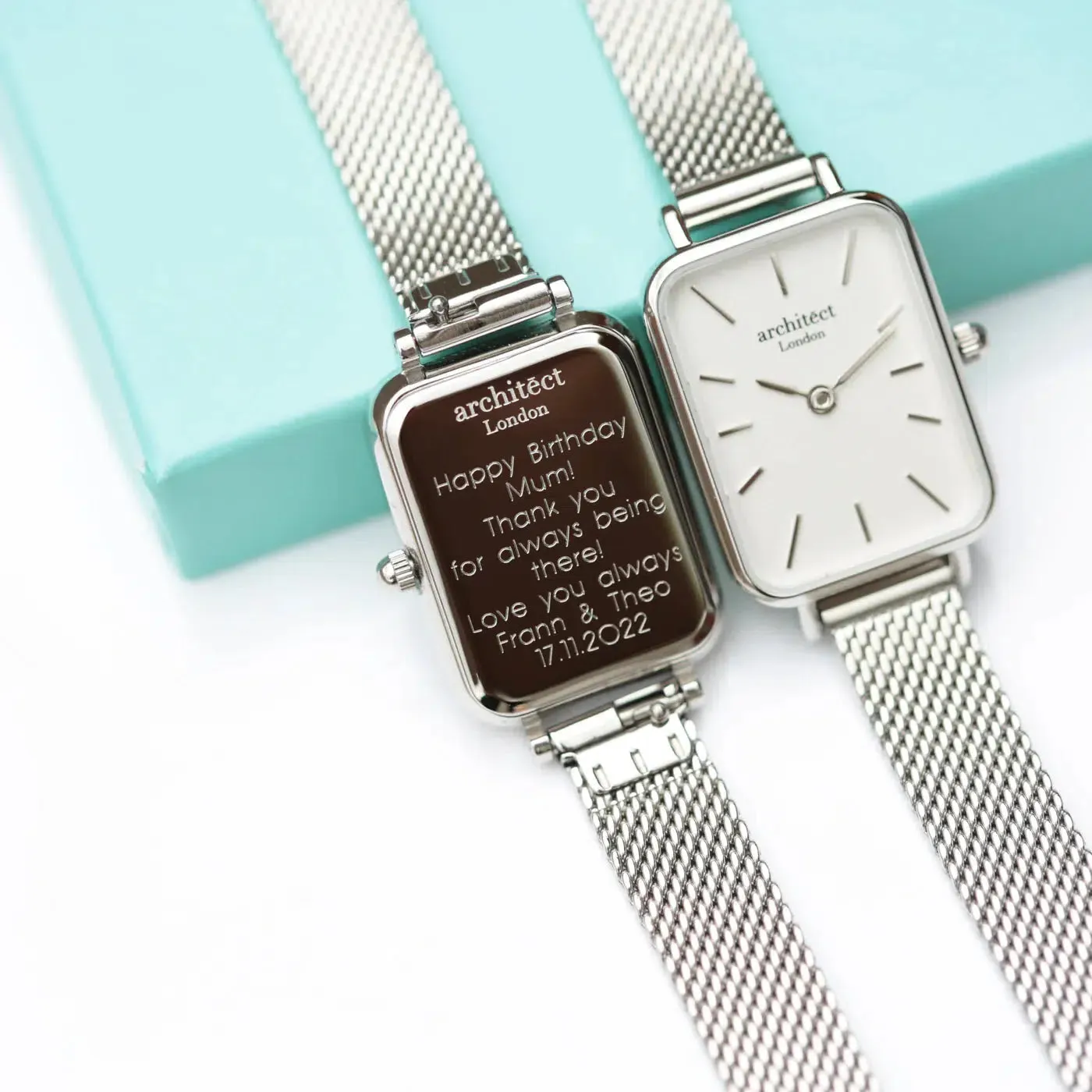 Architēct Lille - Personalised Ladies' Watch - Cloud Silver