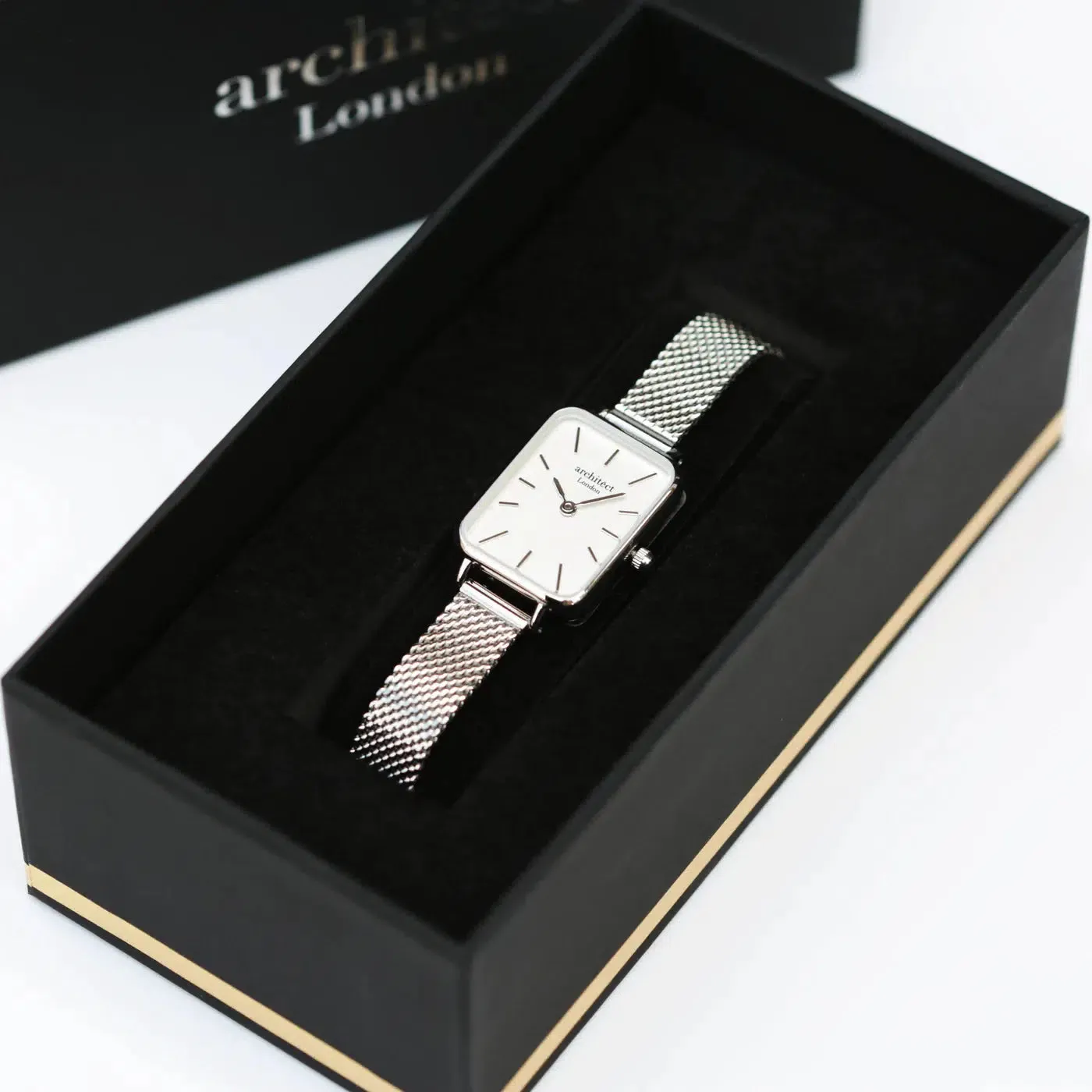 Architēct Lille - Personalised Ladies' Watch - Cloud Silver