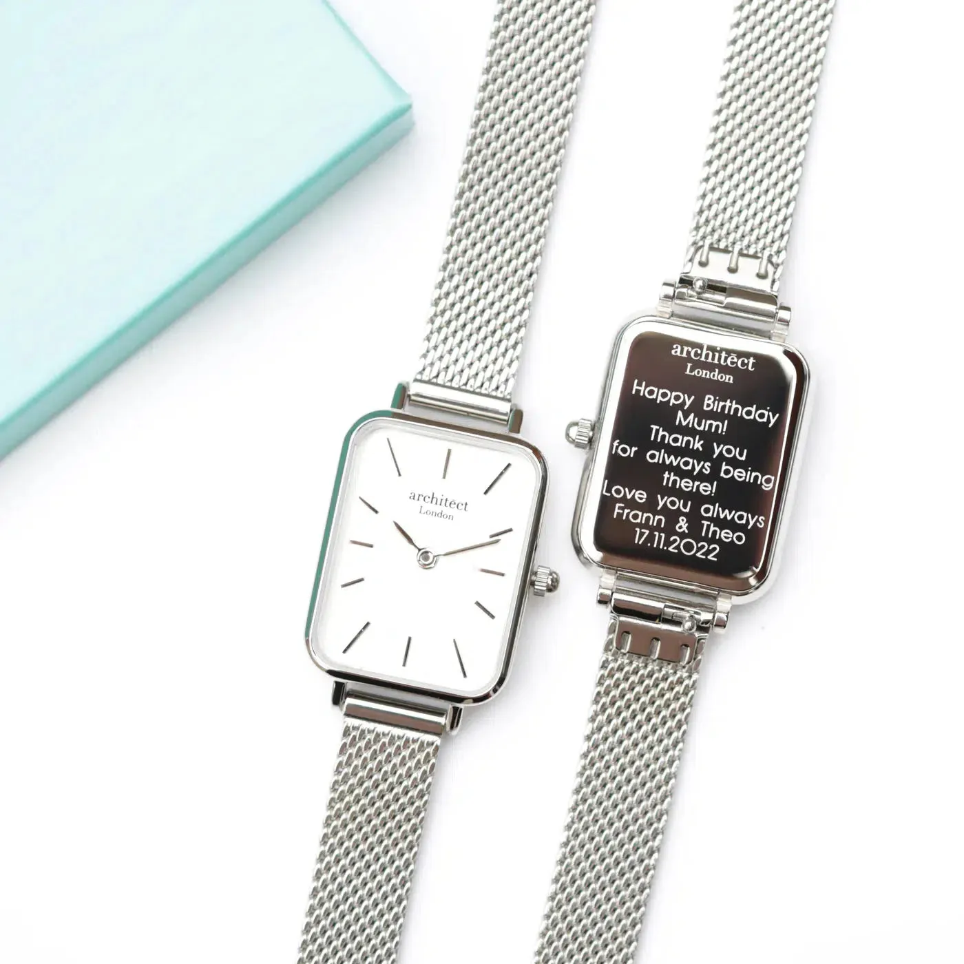 Architēct Lille - Personalised Ladies' Watch - Cloud Silver