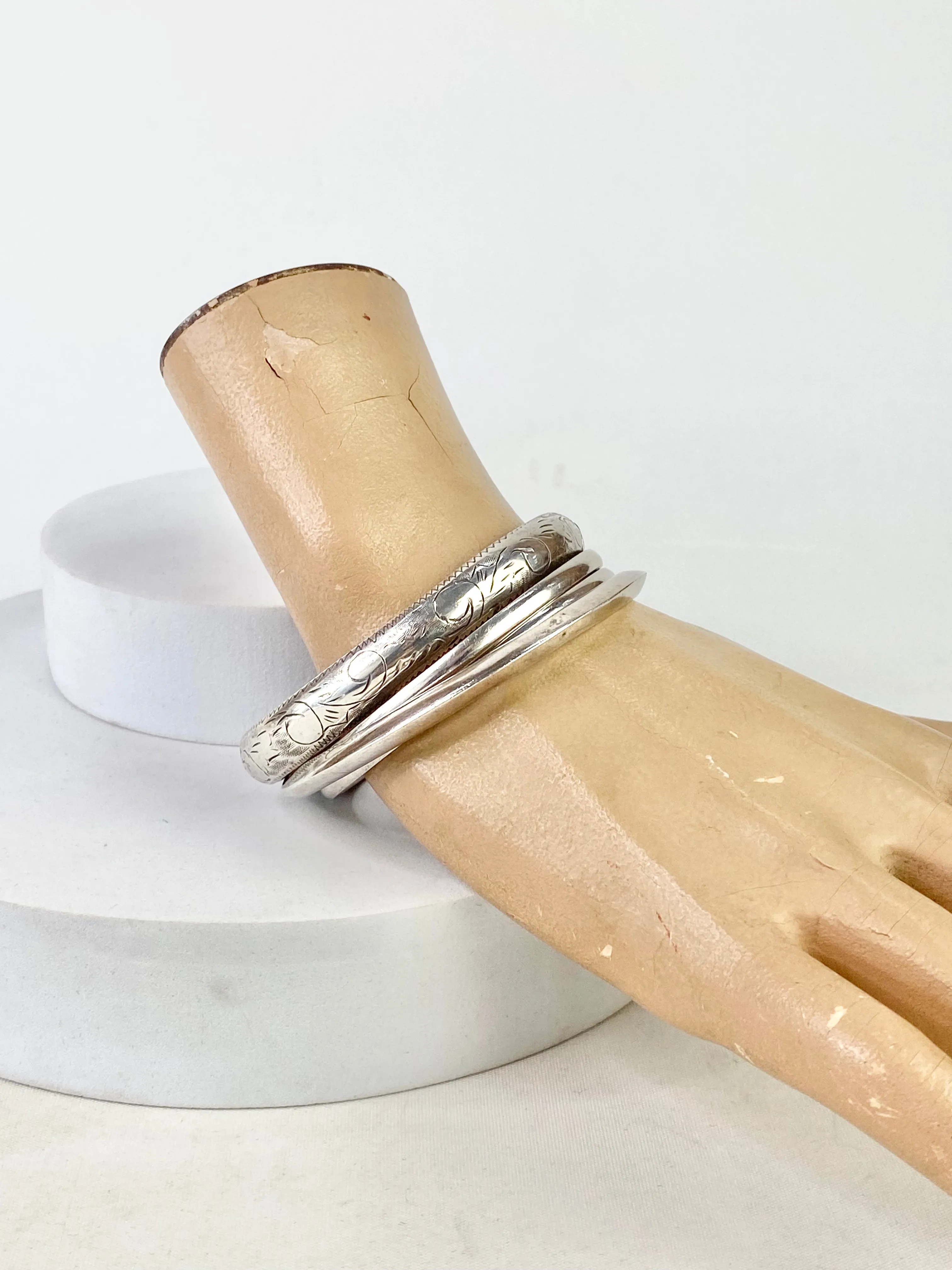 Assorted Silver Bracelets