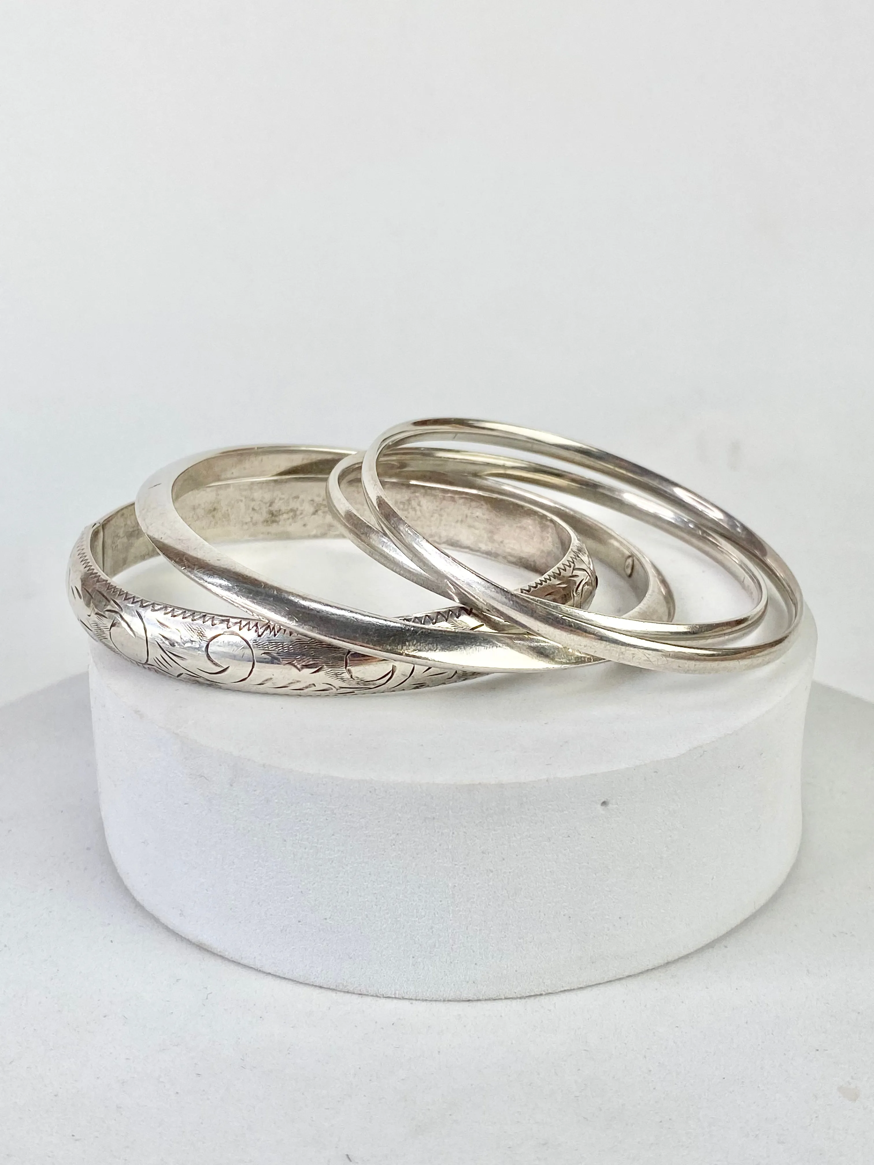 Assorted Silver Bracelets