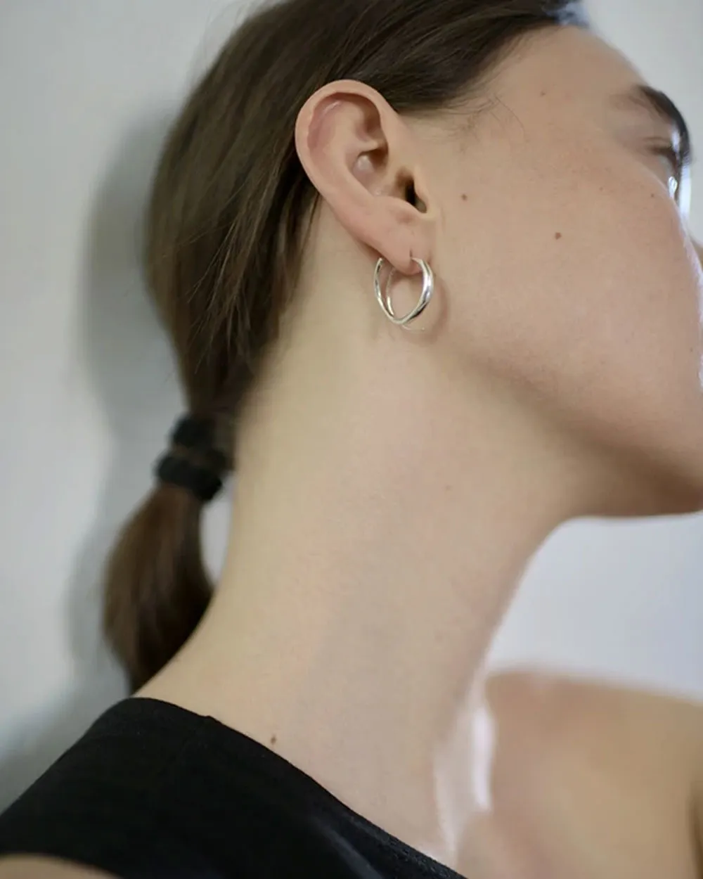 Brass Koko Mini Earrings