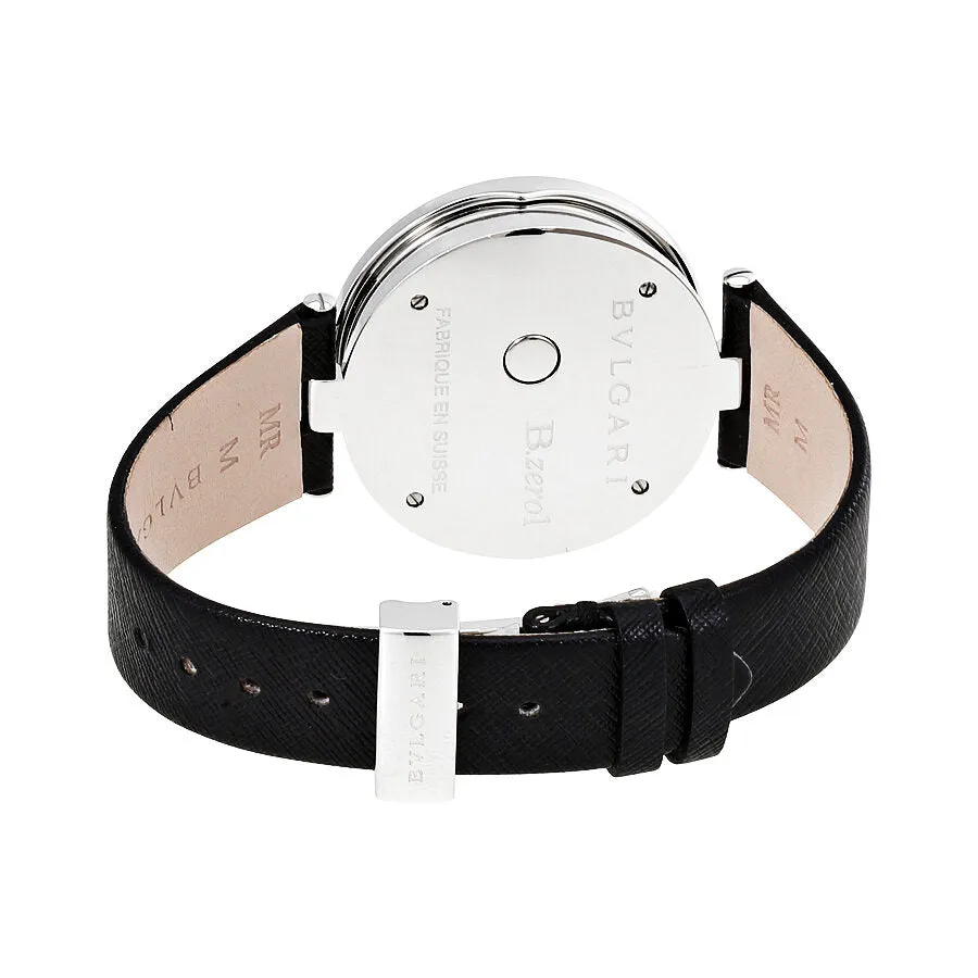 Bvlgari B.zero1 Black Dial With Sun And Moon Diamond Inlay Motif Ladies Watch 101739