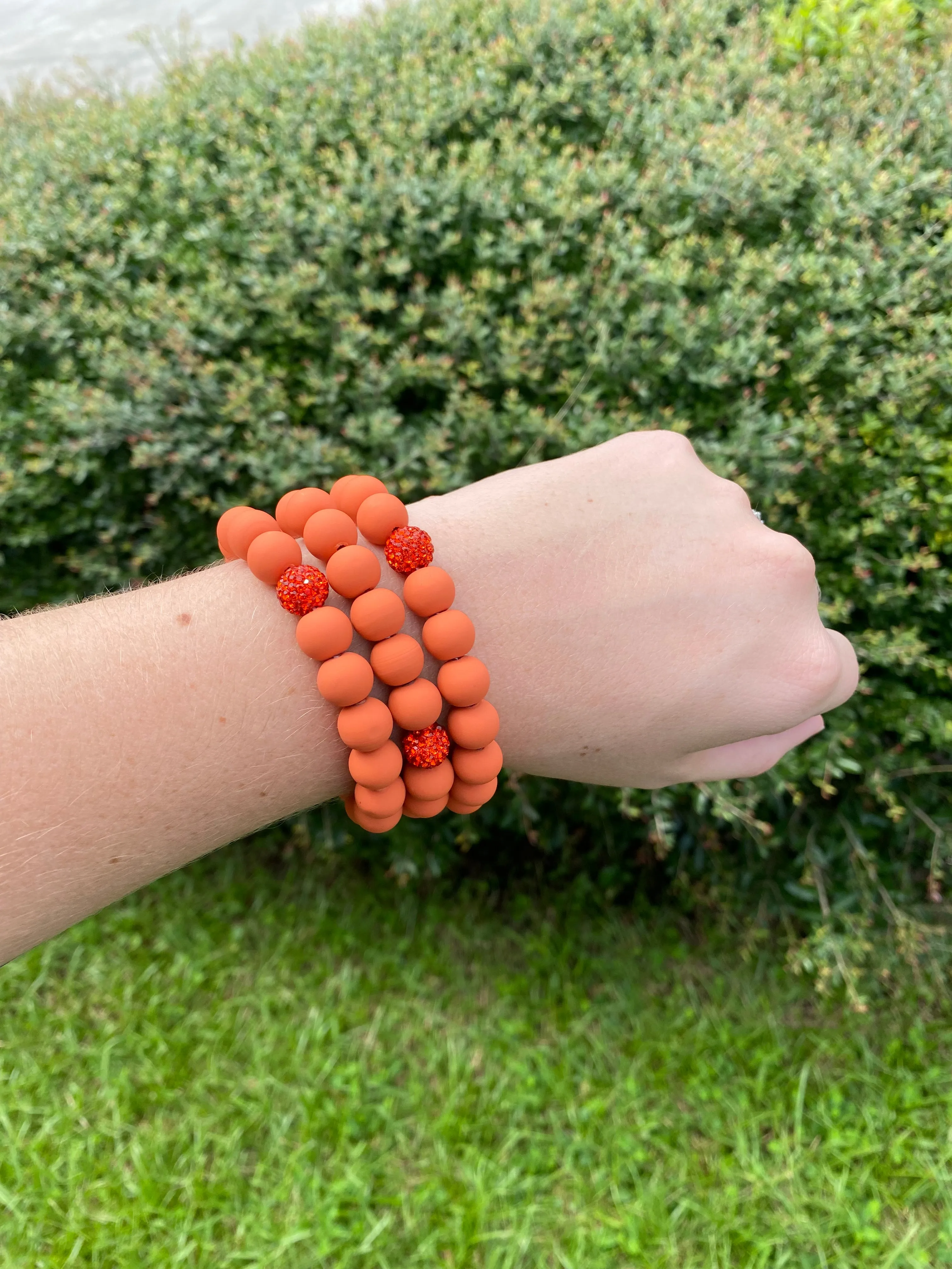 Clay Ball Stack Bracelets
