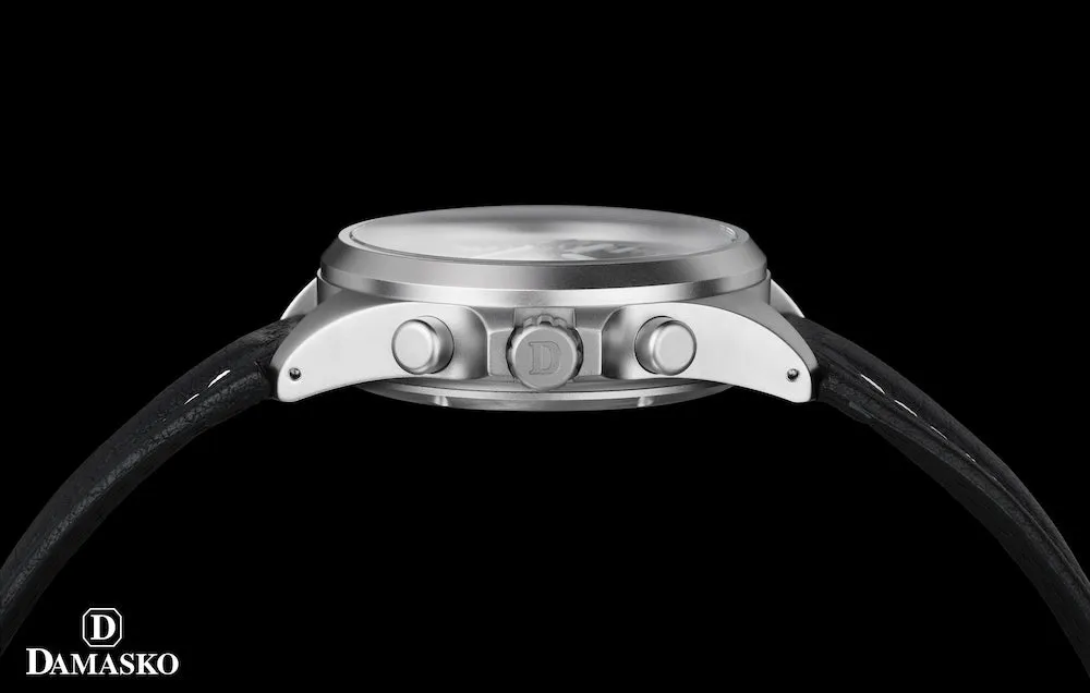 DAM Watch DC7 Leather With Double Stitch Pin BKle