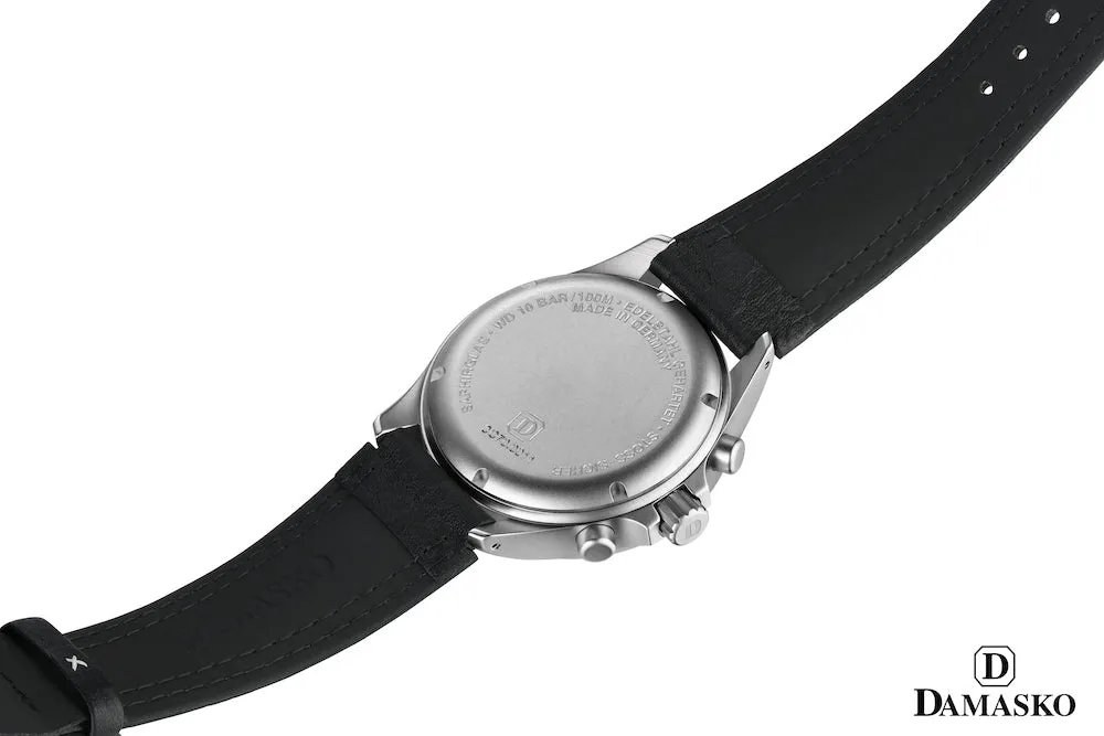 DAM Watch DC7 Leather With Double Stitch Pin BKle