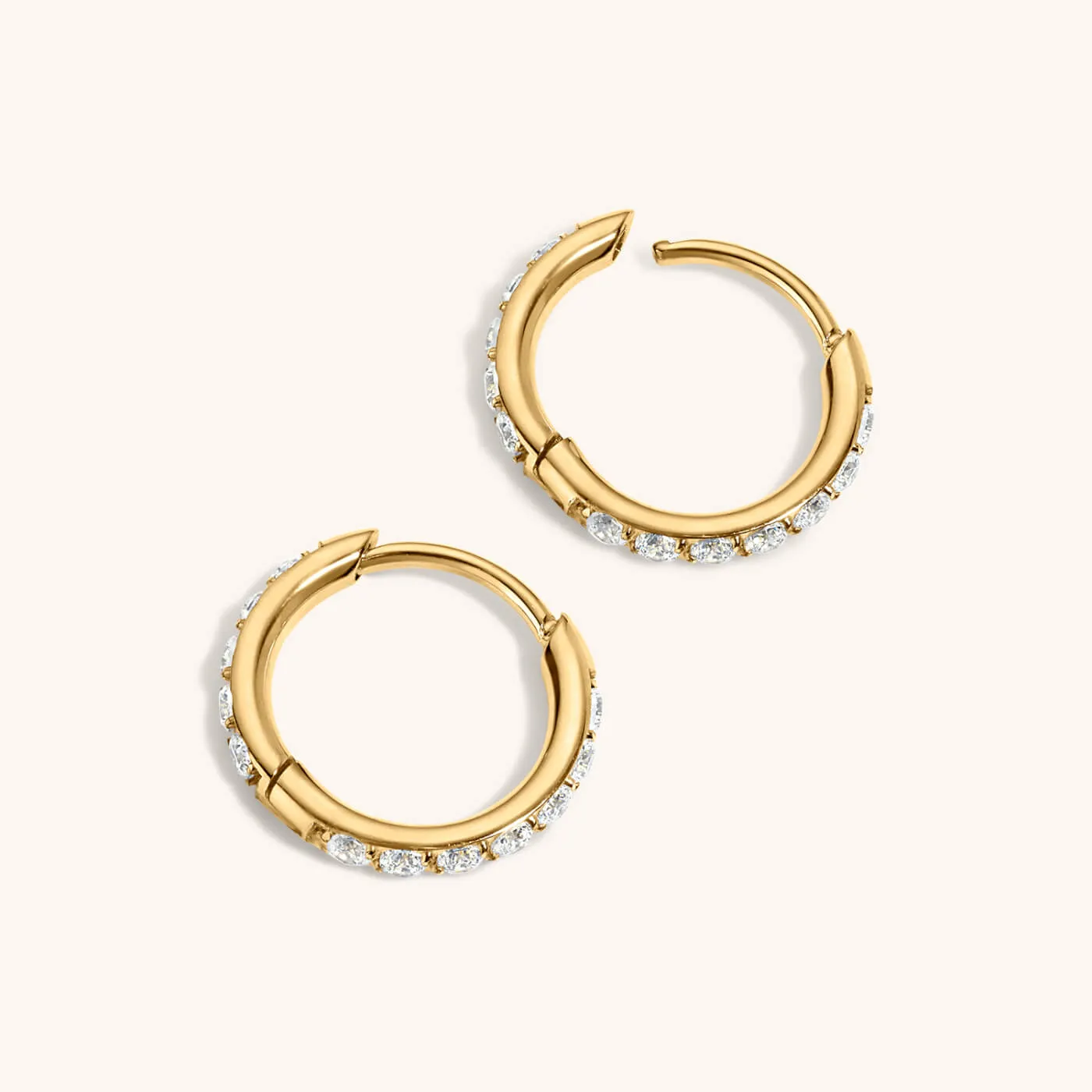 Everyday Hoop Duo in Titanium