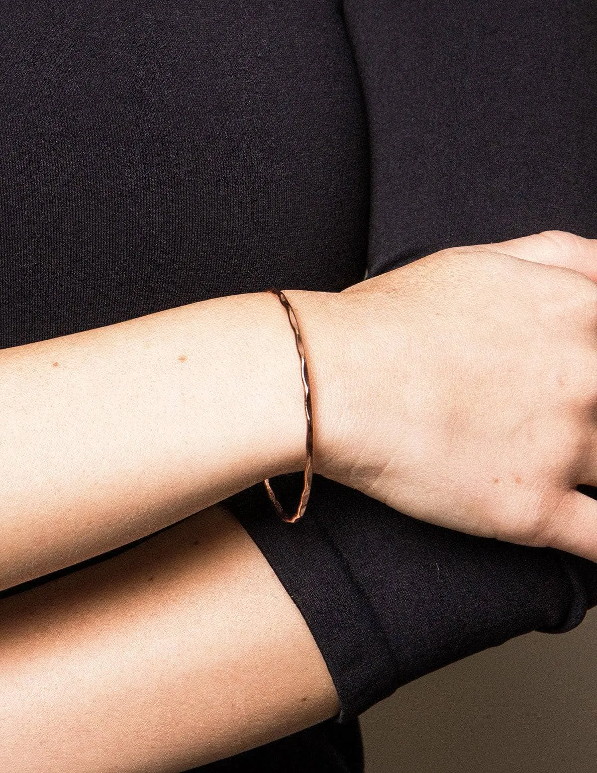 Fair Trade Copper Wave Bracelet