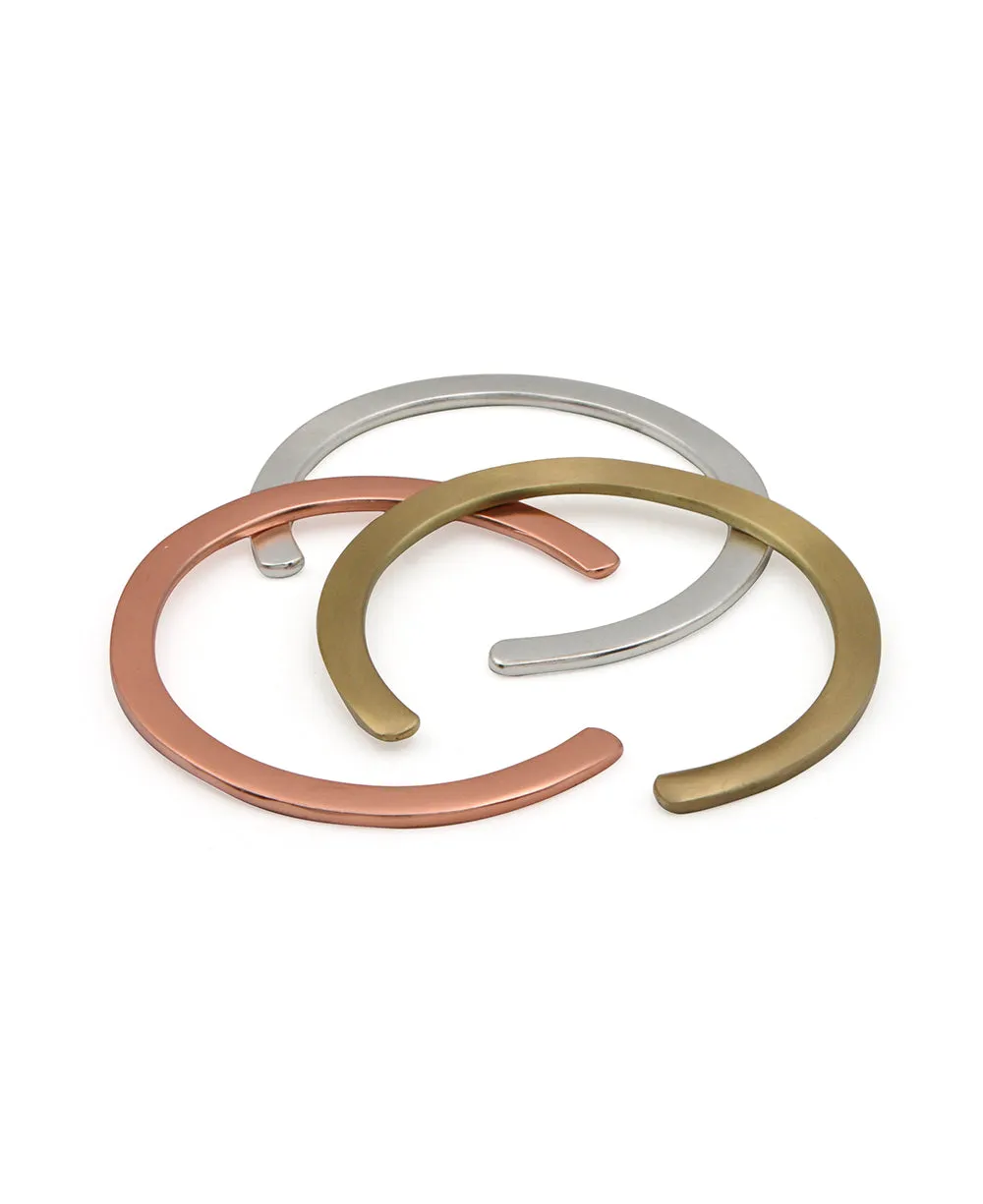 Fair Trade Flat Cuff Bracelet, India