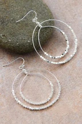 FME341 Silver Beaded