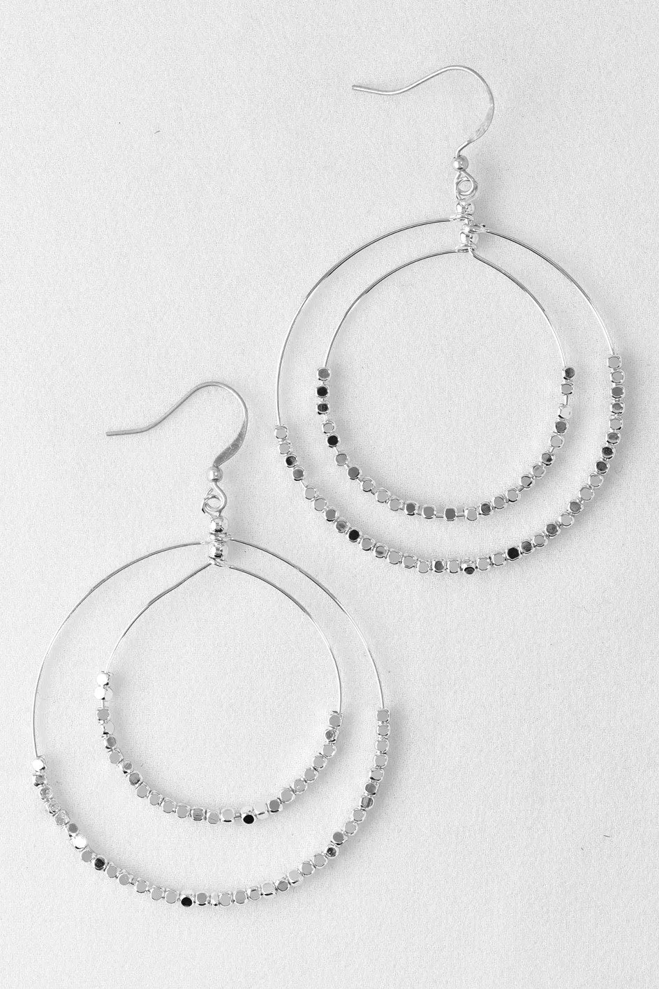 FME341 Silver Beaded