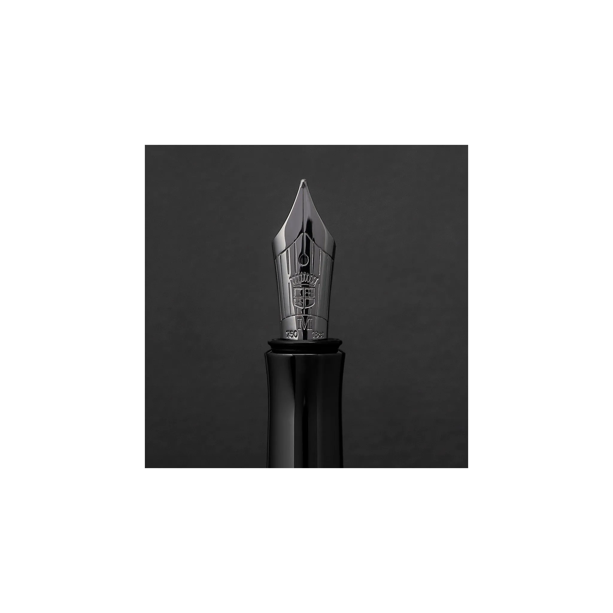 Fountain pen Guilloche Black Edition Medium - #145310