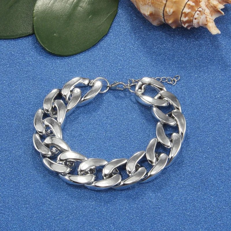 Gold Box Ankle Bracelet