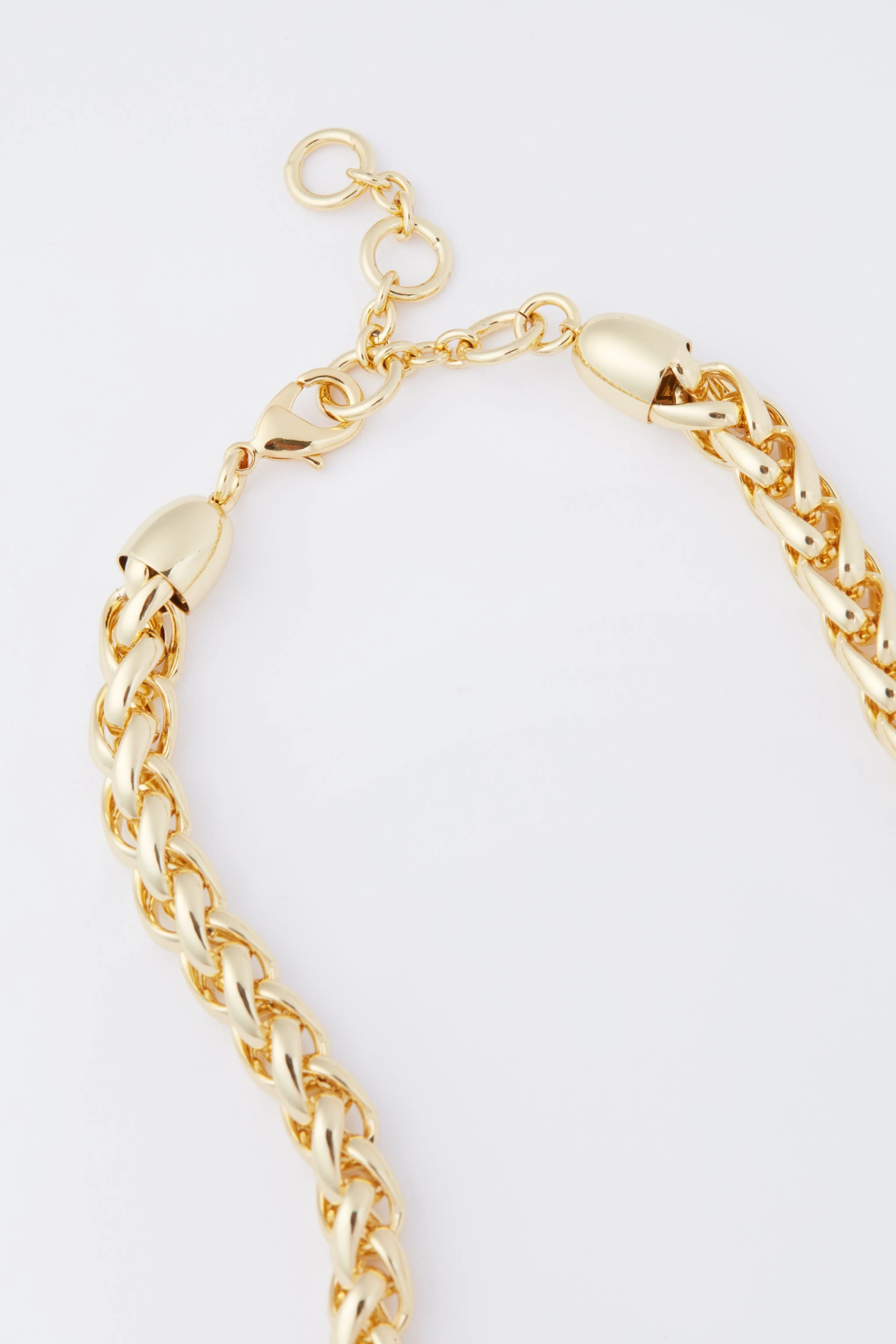 Gold Maxwell Heart Pendant Necklace