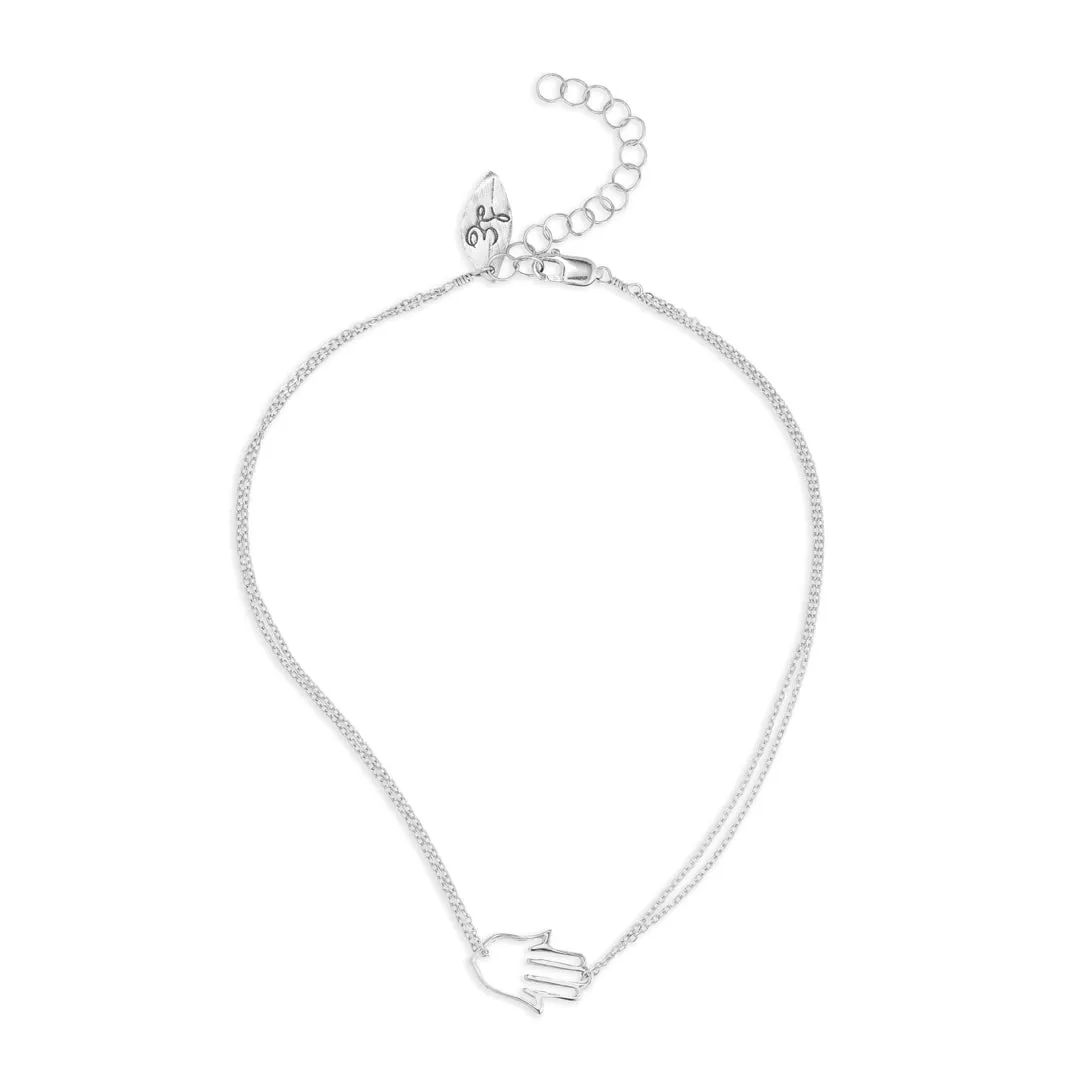 Hamsa (hand) Anklet
