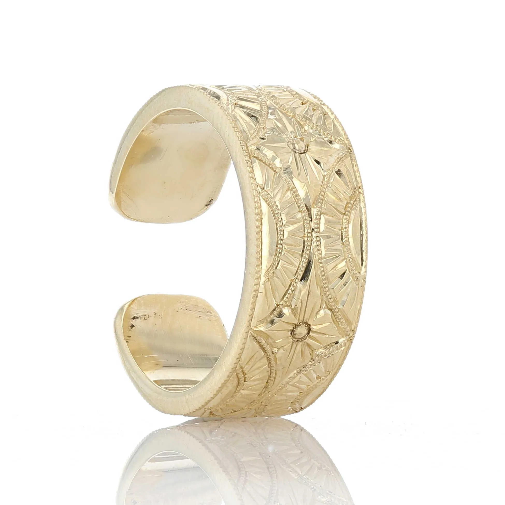 Hand Engraved Earring Cuff