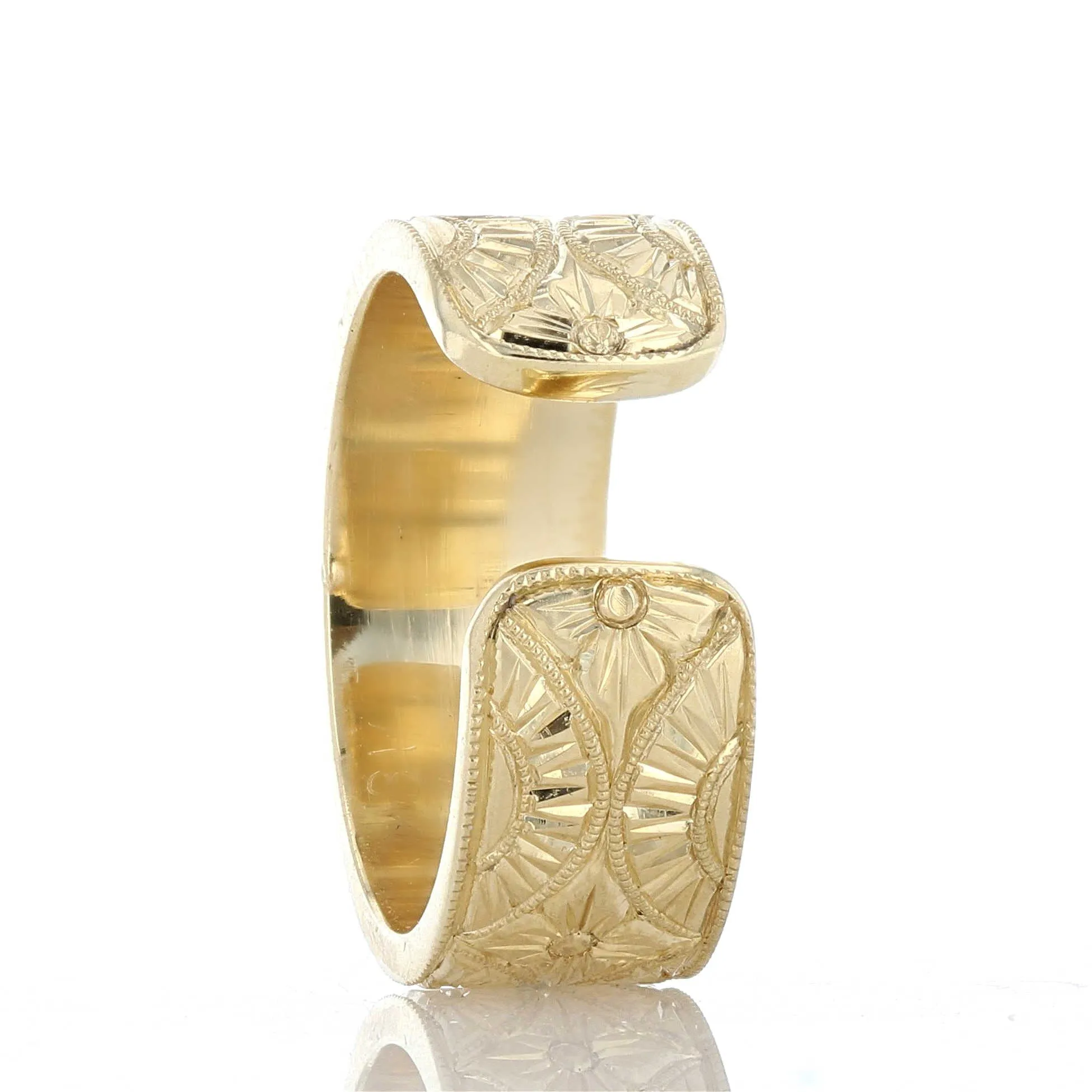 Hand Engraved Earring Cuff