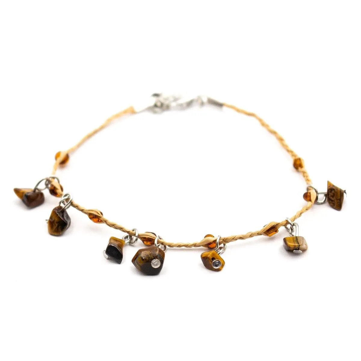 Handmade cork leather anklets BR-414