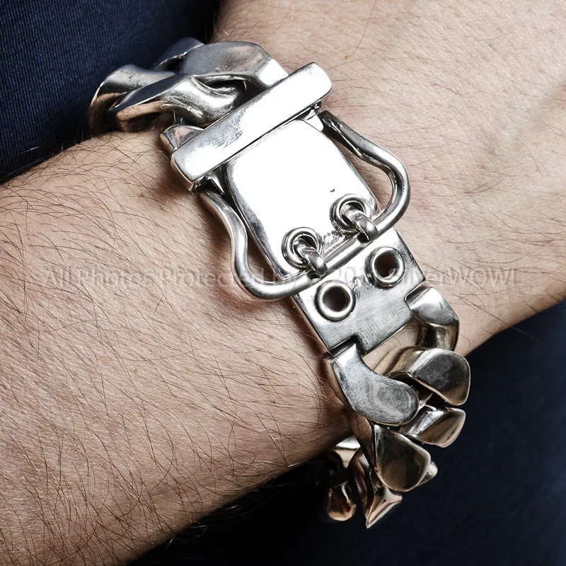 Heavy Buckle Bracelet
