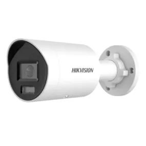Hikvision Camera, DS-2CD2067HSL,6MP ColorVu Mini Bullet Camera, Hybrid Light, Liveguard