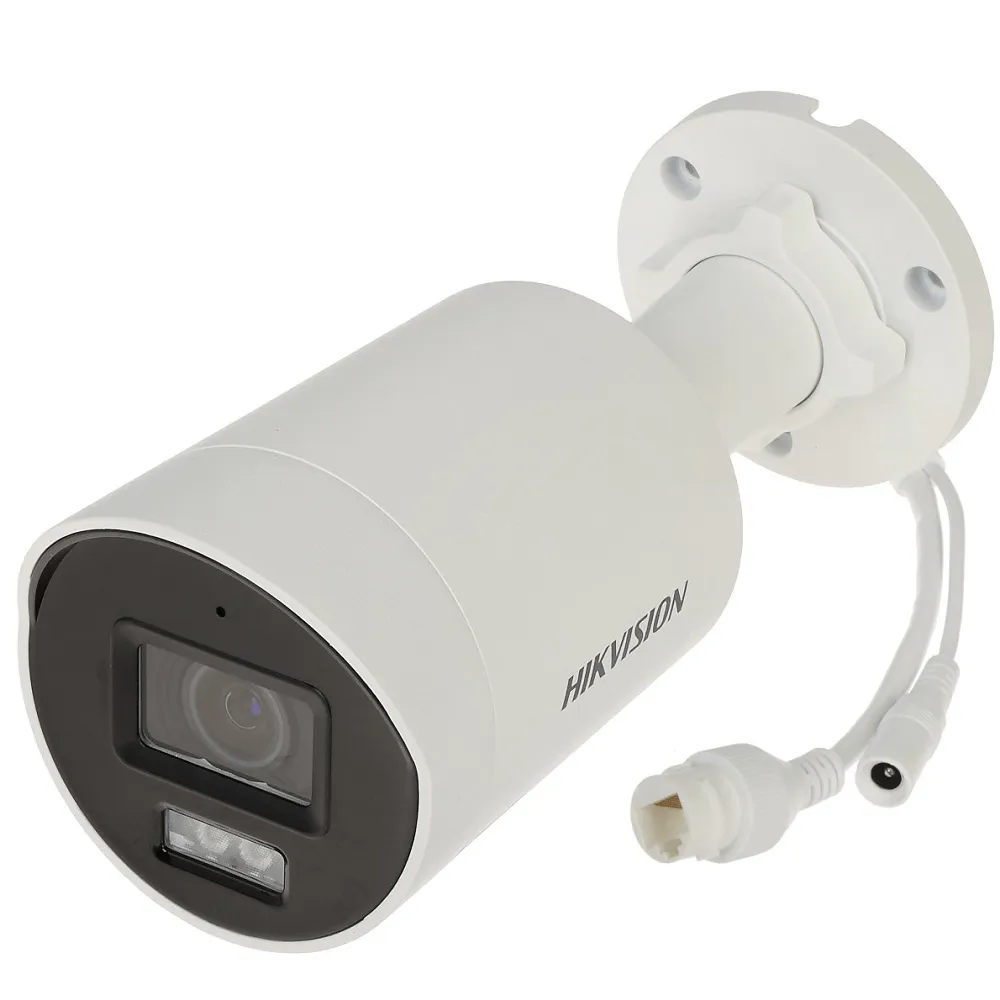 HIKVISION 4 MP SMART HYBRID LIGHT WITH COLORVU FIXED MINI BULLET NETWORK CAMERA WITH BUILT IN MICROPHONE 2.8MM