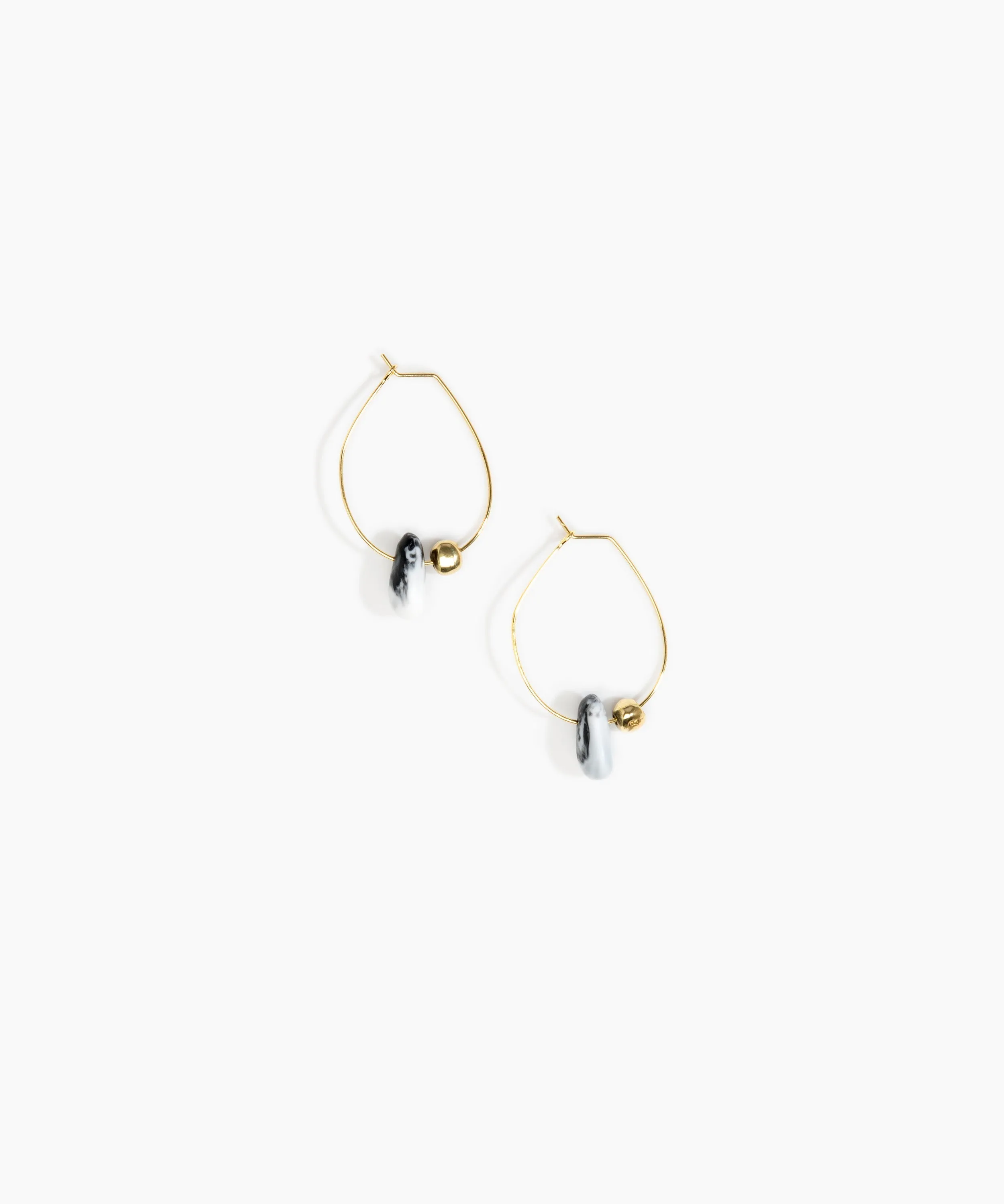 Joie De Vivre Hoop Earrings