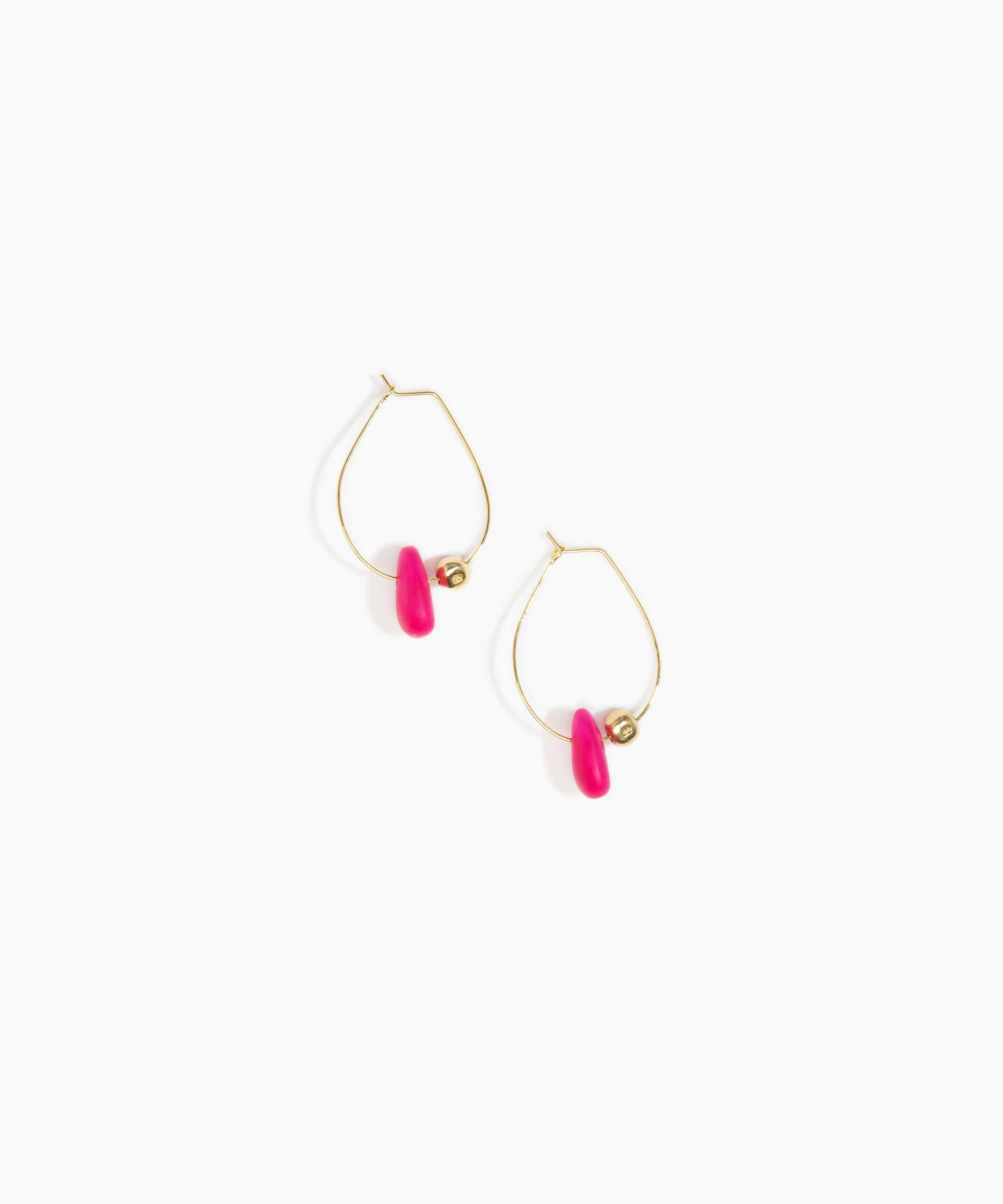Joie De Vivre Hoop Earrings