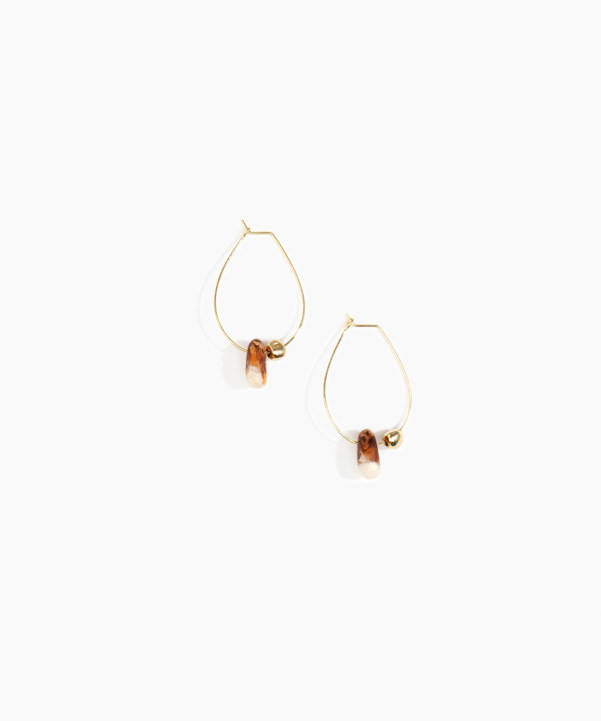 Joie De Vivre Hoop Earrings