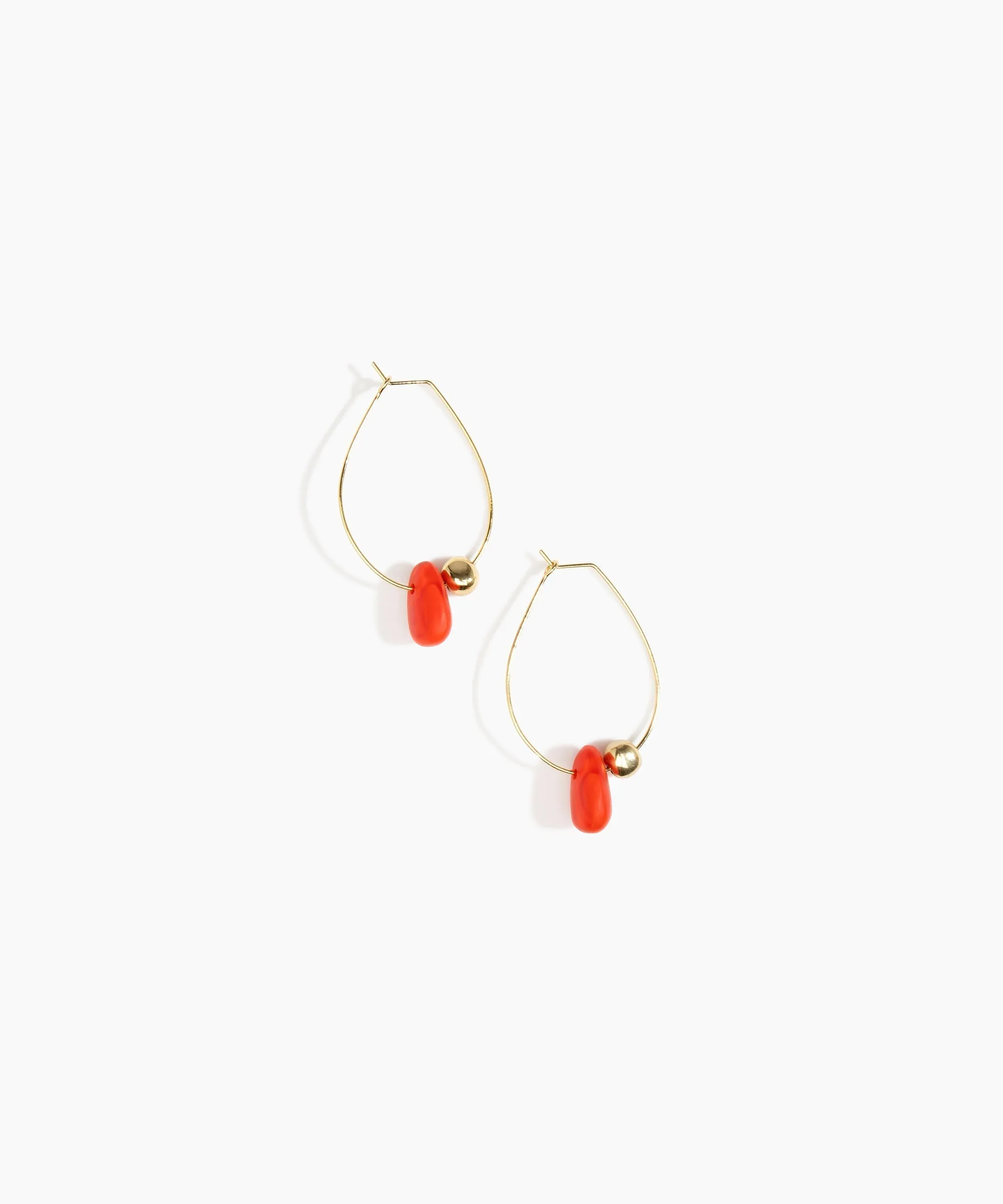 Joie De Vivre Hoop Earrings