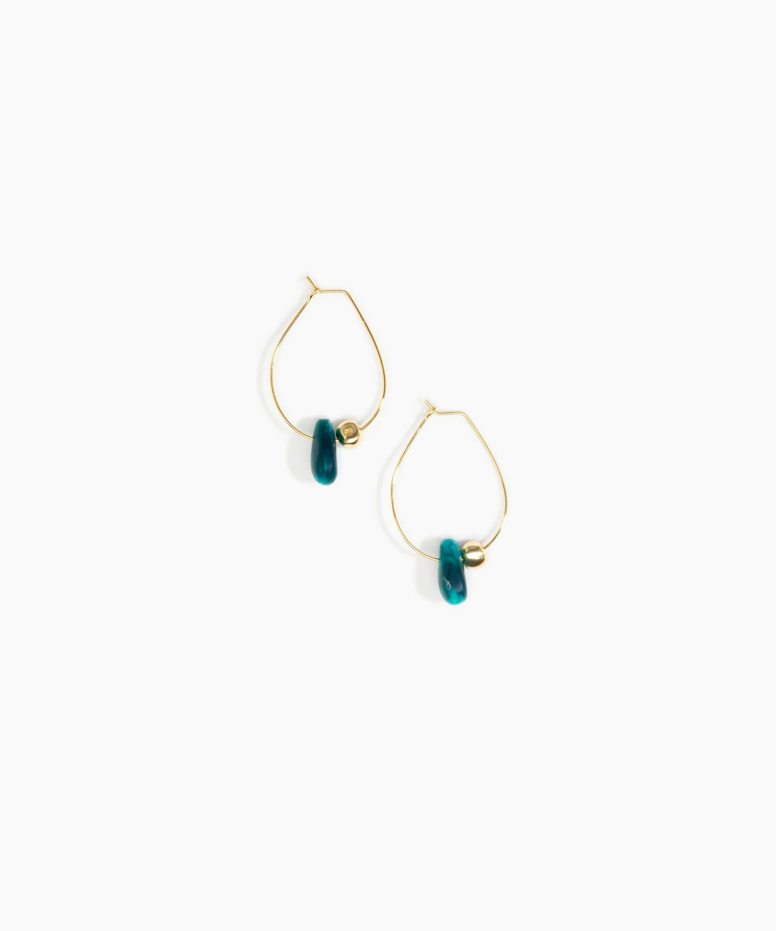 Joie De Vivre Hoop Earrings