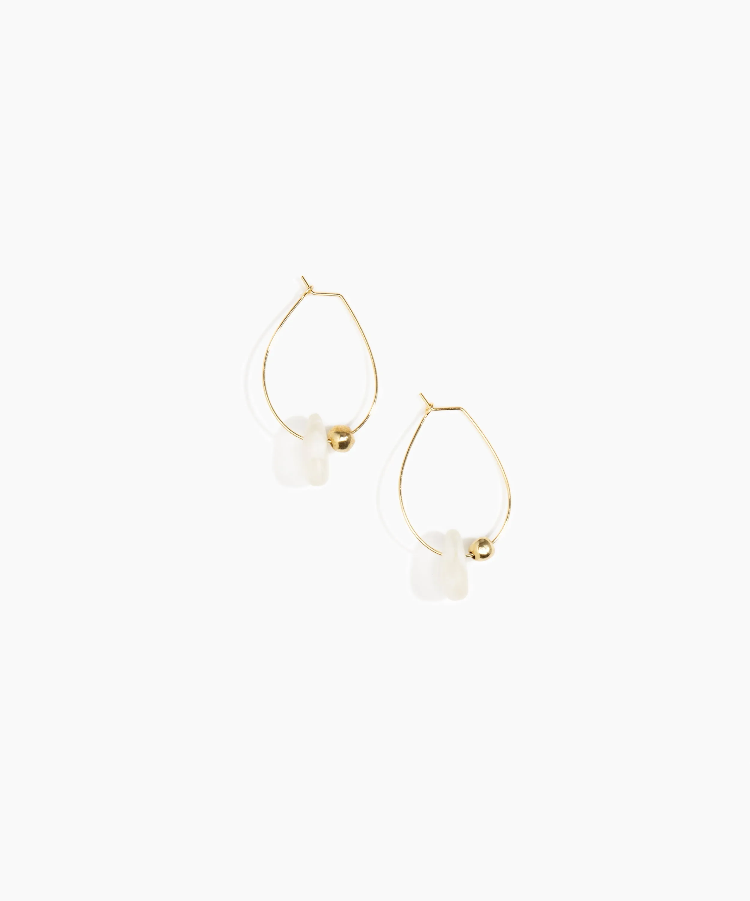 Joie De Vivre Hoop Earrings