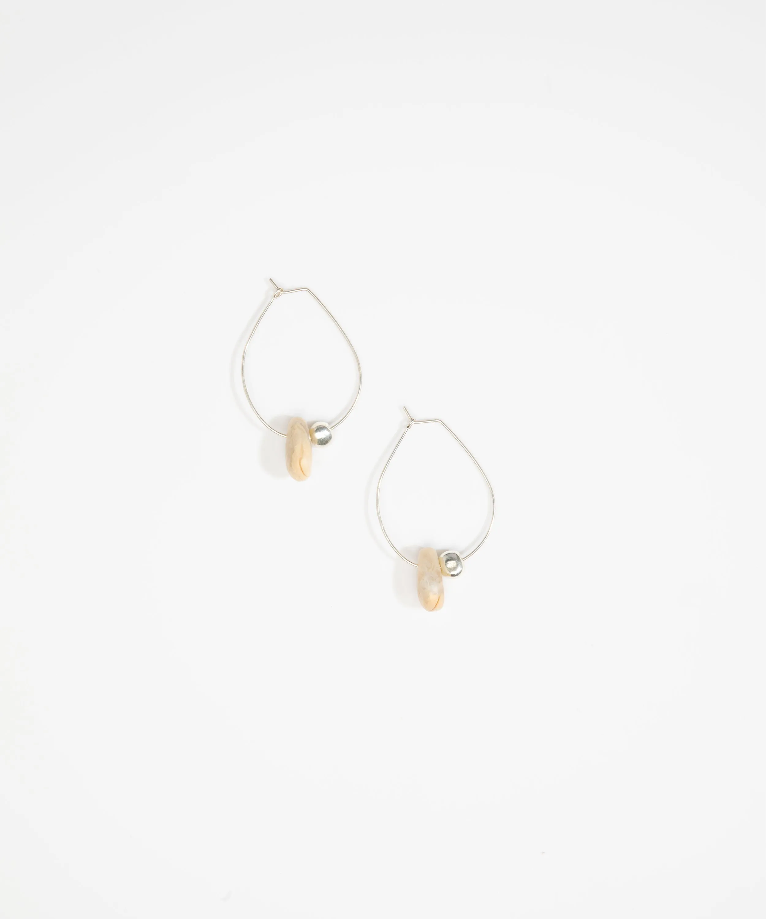 Joie De Vivre Hoop Earrings