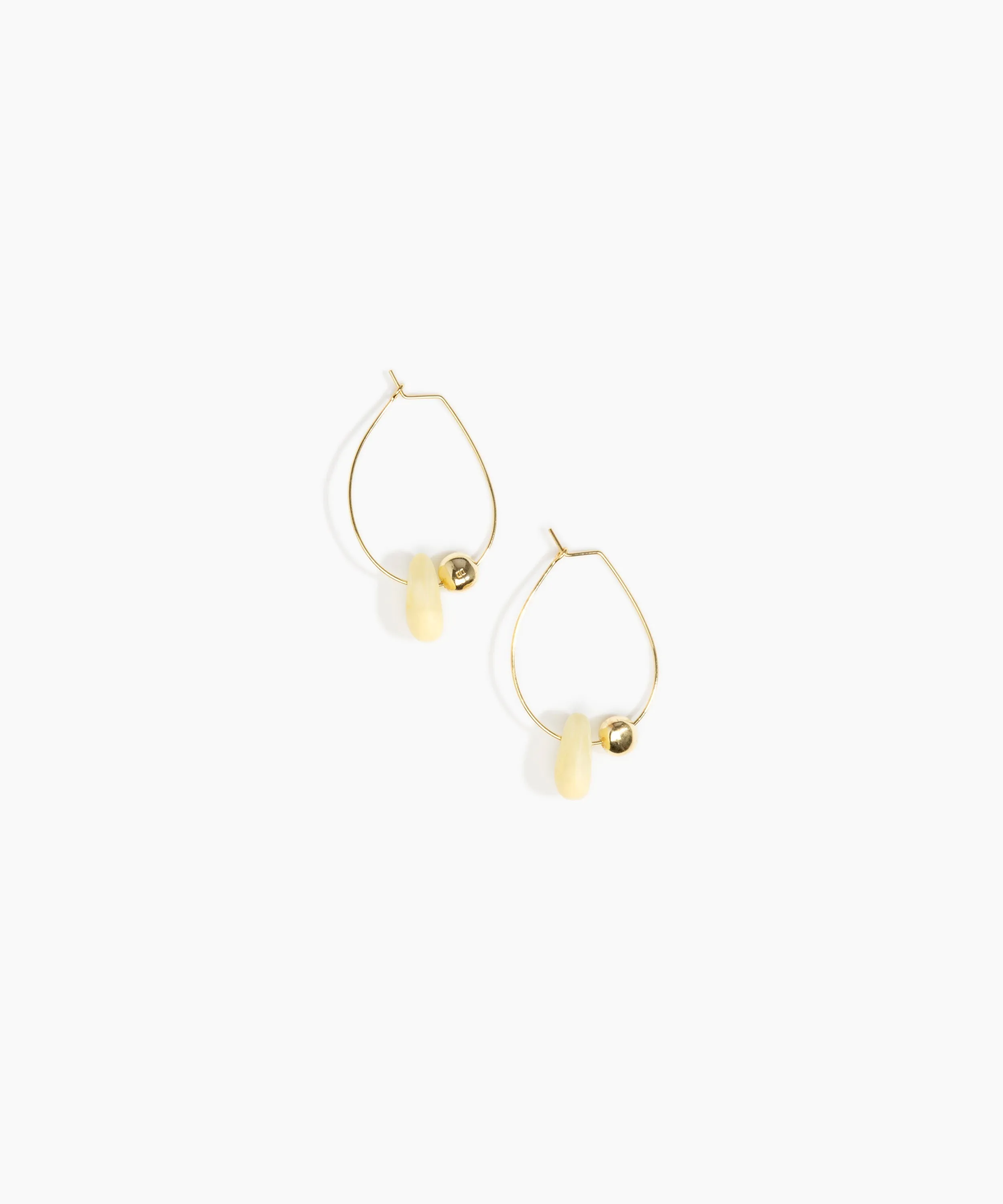 Joie De Vivre Hoop Earrings