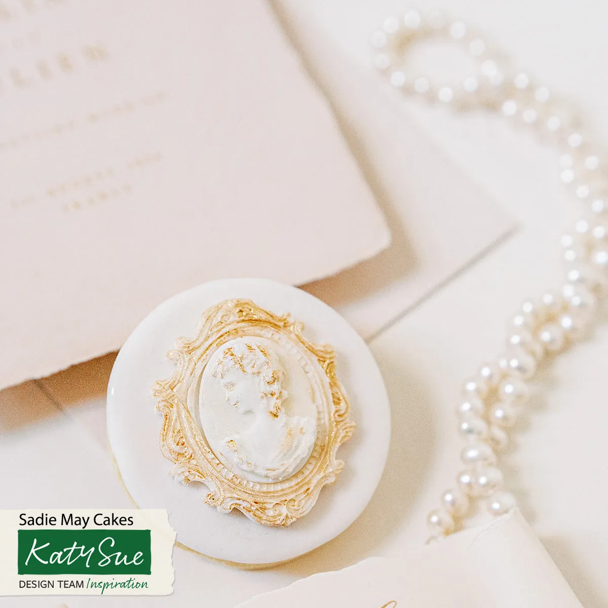 Oval Cameo & Oval Frame Silicone Mould