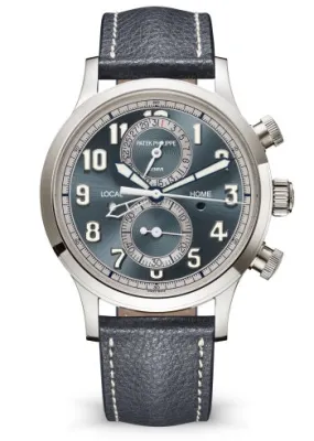 Patek Philippe Complications Chronographs 42 mm 18K White Gold Men's Watch