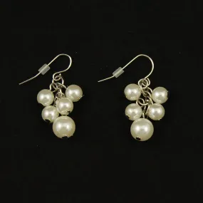 Pearl Cluster Earrings