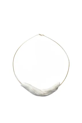 Porcelain Driftwood Bead Necklace