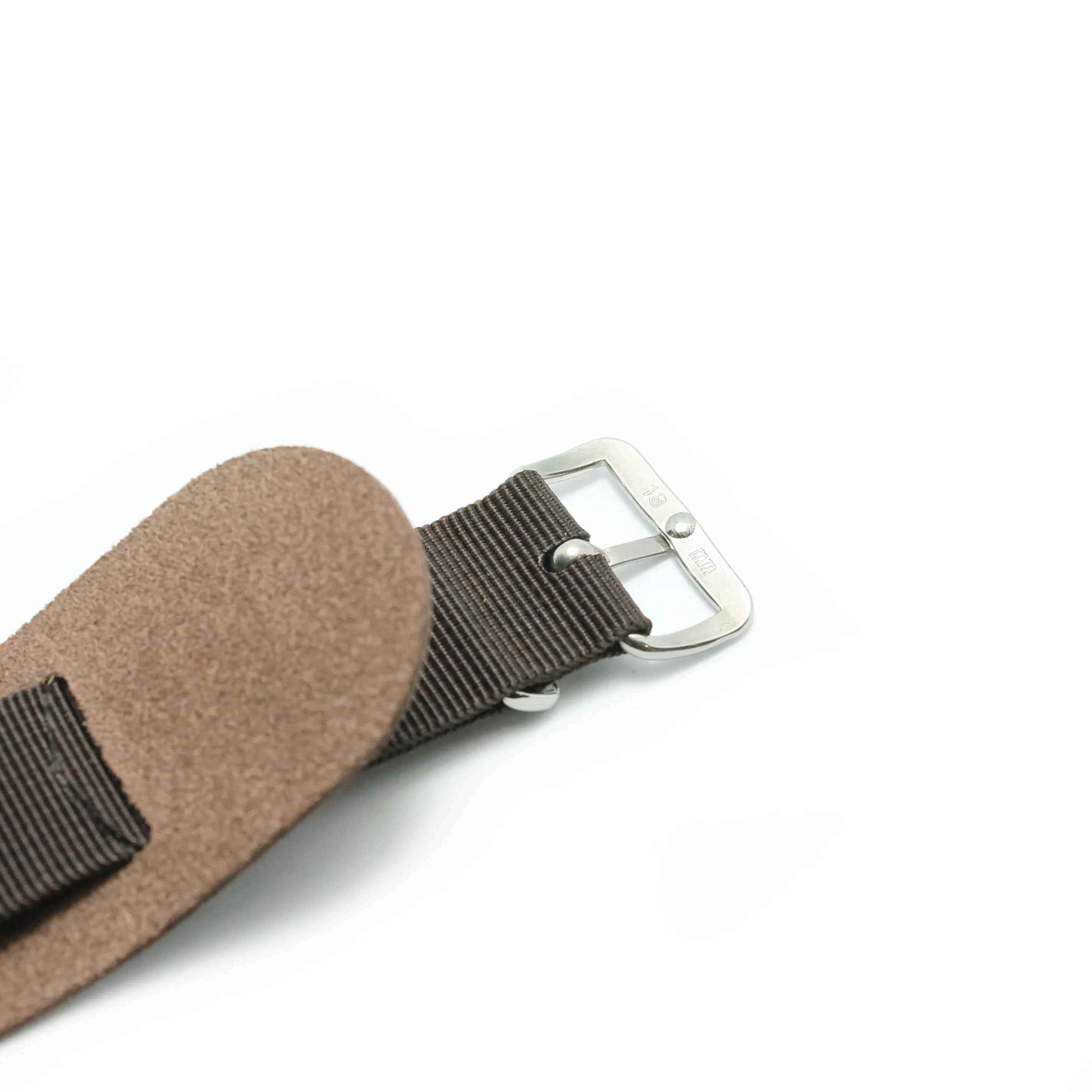 RAF-74 Leather / Nylon Watch Strap 18mm
