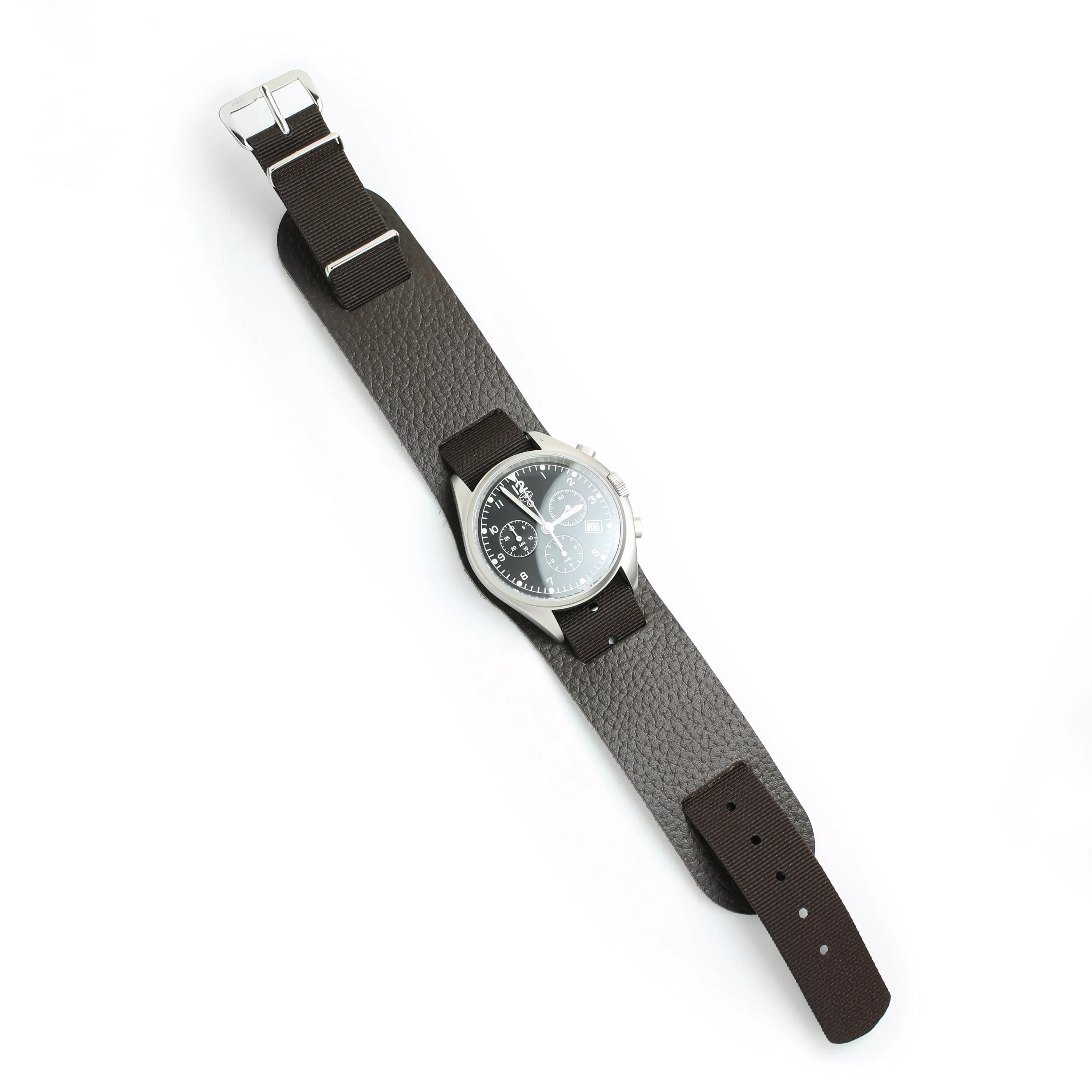 RAF-74 Leather / Nylon Watch Strap 18mm