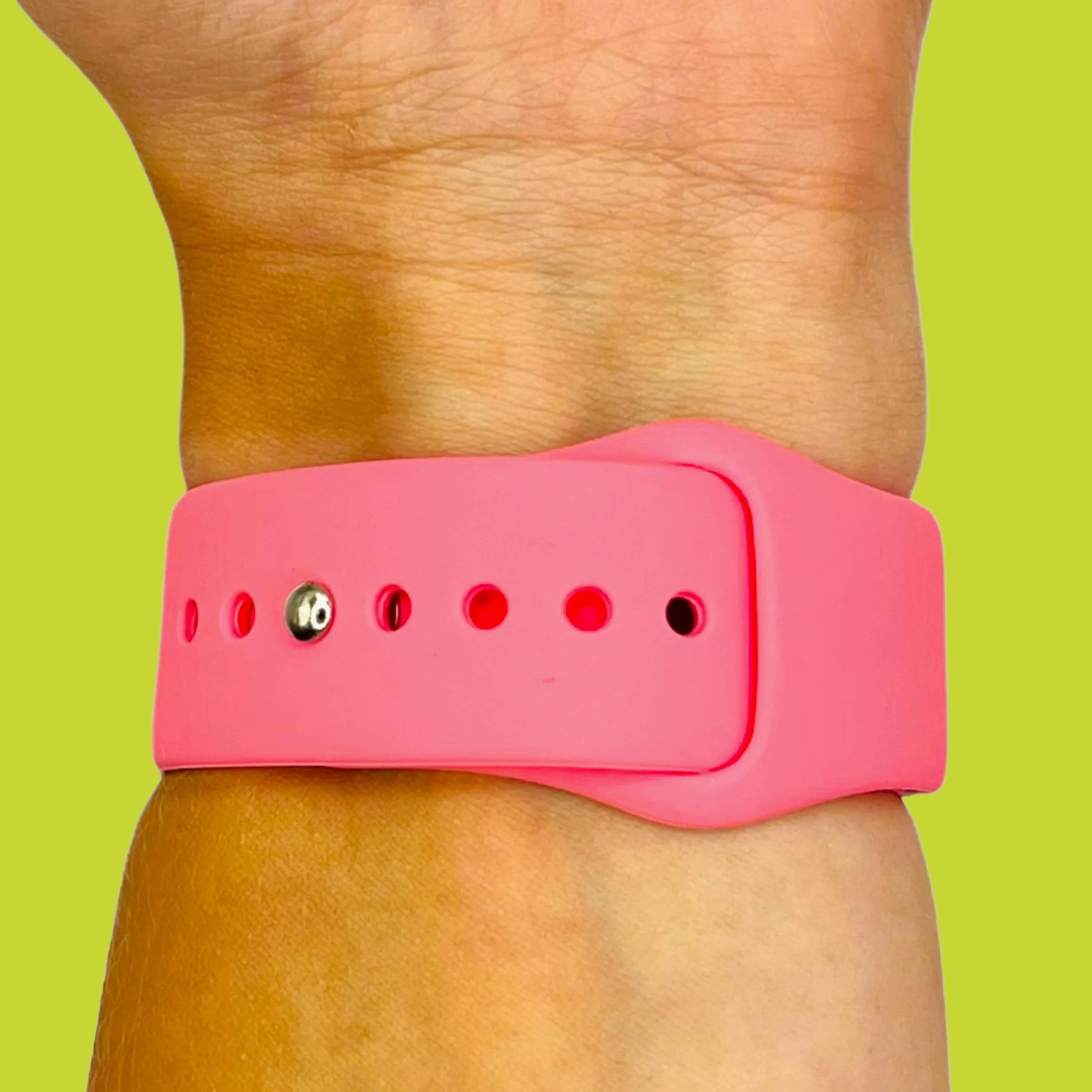 Silicone Button Style Watch Straps Compatible with Kogan Hybrid  Smart Watch