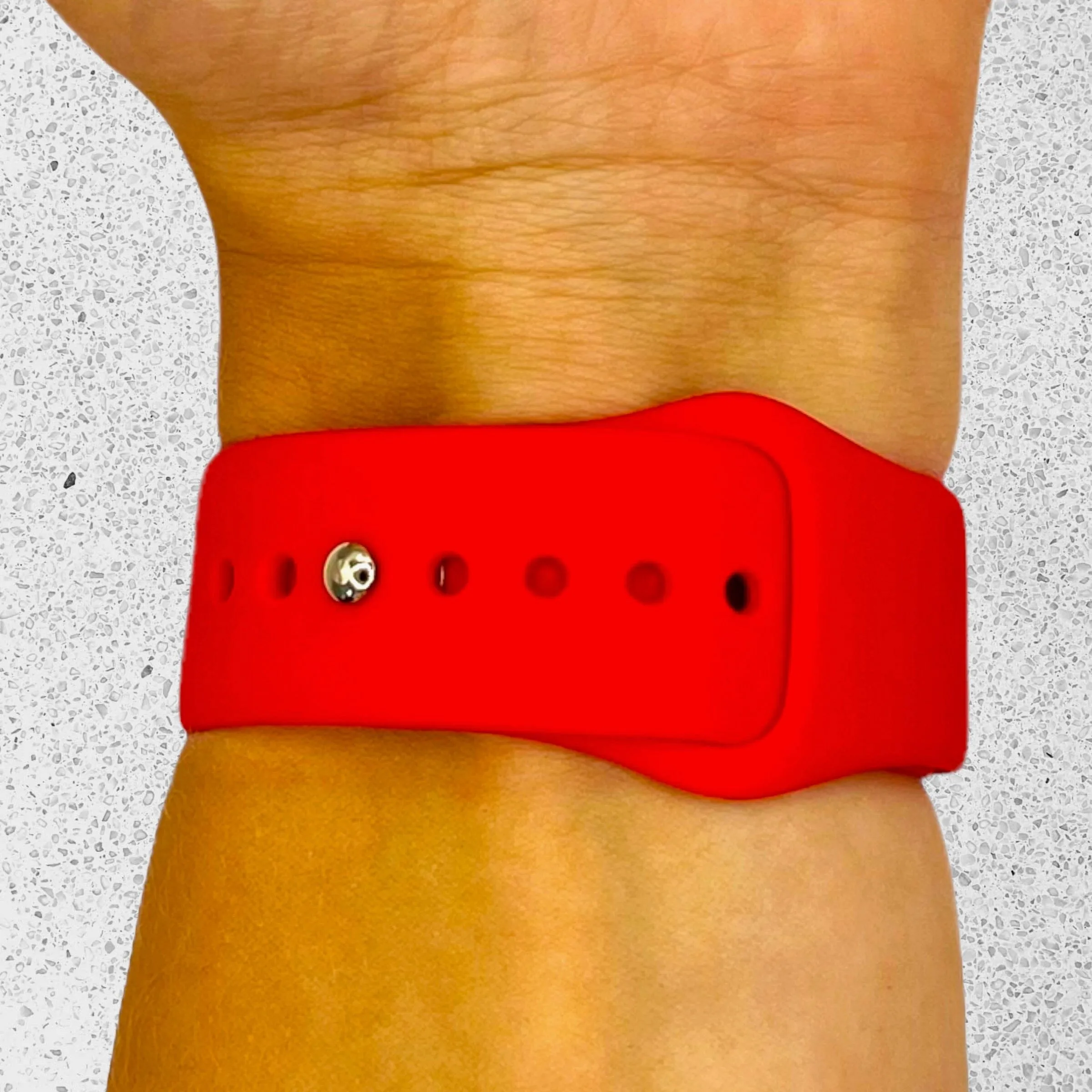 Silicone Button Style Watch Straps Compatible with Kogan Hybrid  Smart Watch