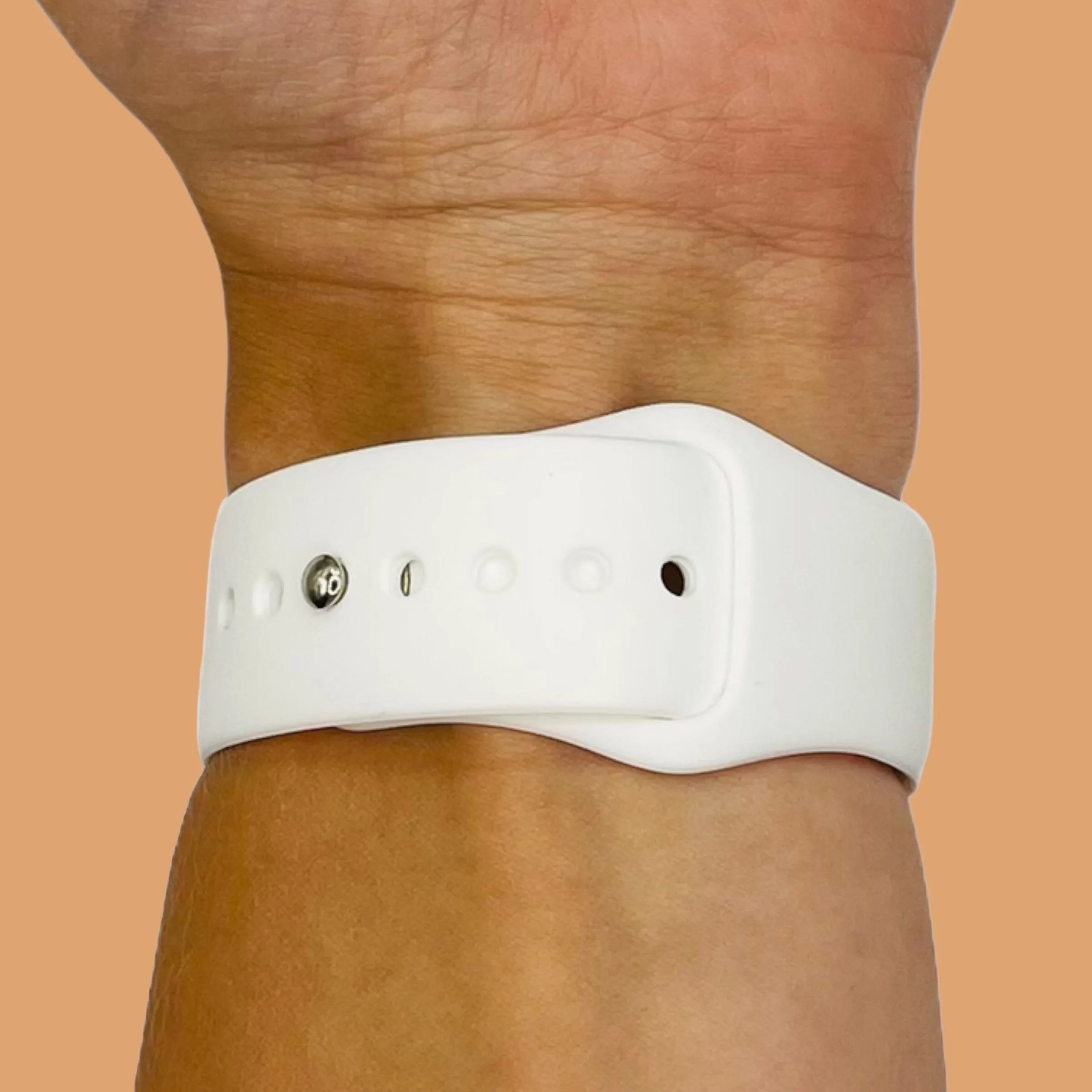Silicone Button Style Watch Straps Compatible with Kogan Hybrid  Smart Watch