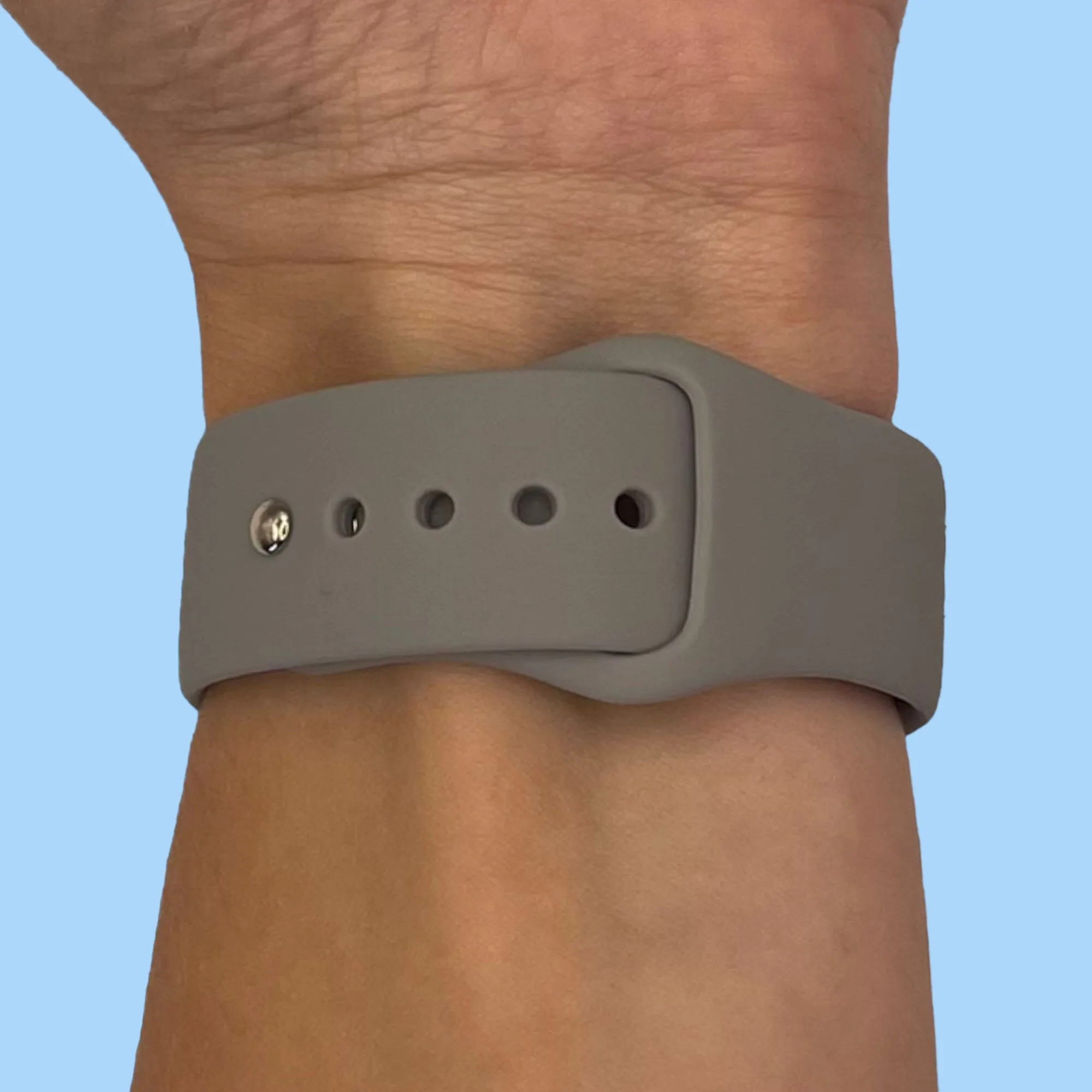 Silicone Button Style Watch Straps Compatible with Kogan Hybrid  Smart Watch