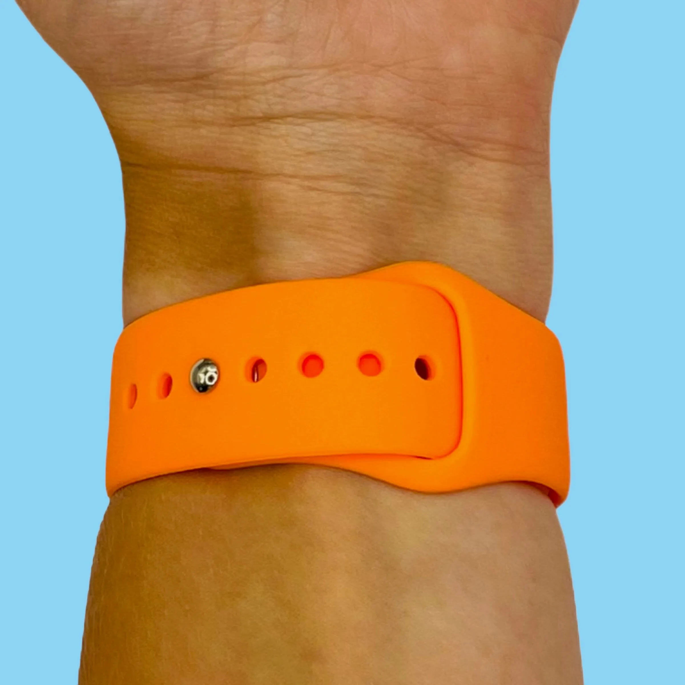 Silicone Button Style Watch Straps Compatible with Kogan Hybrid  Smart Watch