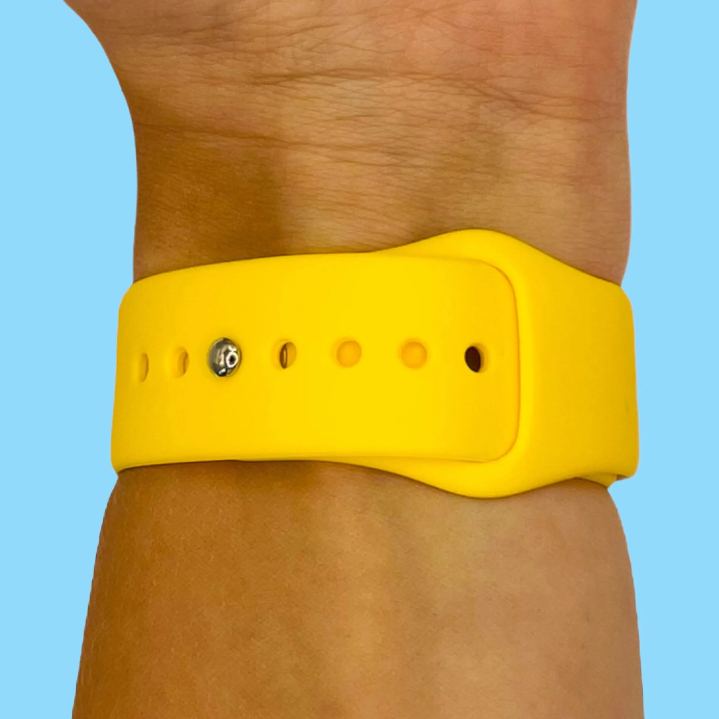 Silicone Button Style Watch Straps Compatible with Kogan Hybrid  Smart Watch