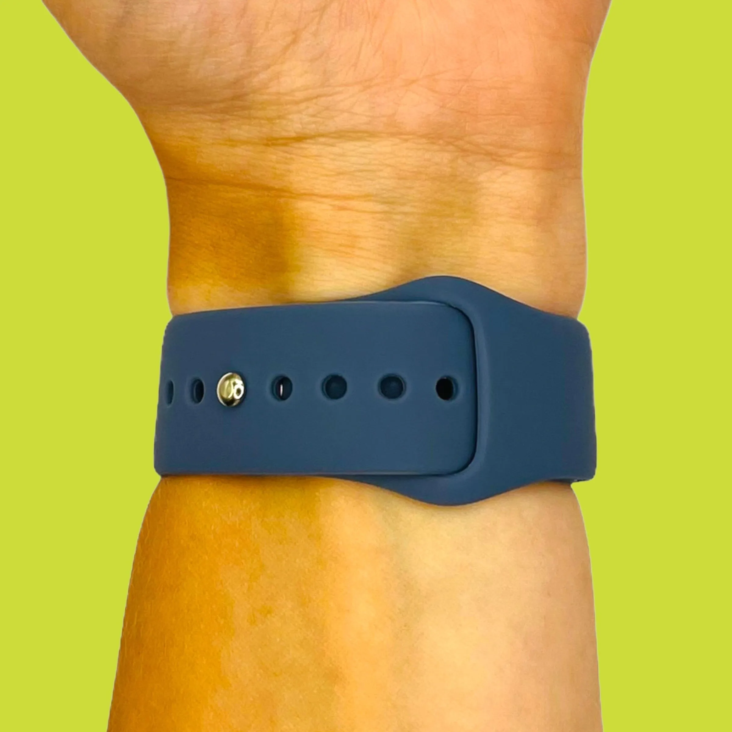 Silicone Button Style Watch Straps Compatible with Kogan Hybrid  Smart Watch