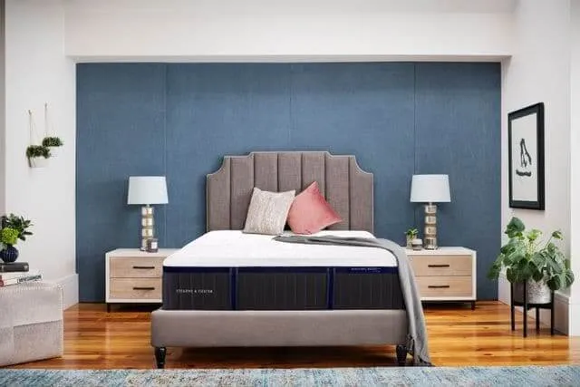Stearns & Foster® 14" Blisswood Luxury Firm Hybrid Memory Foam Mattress